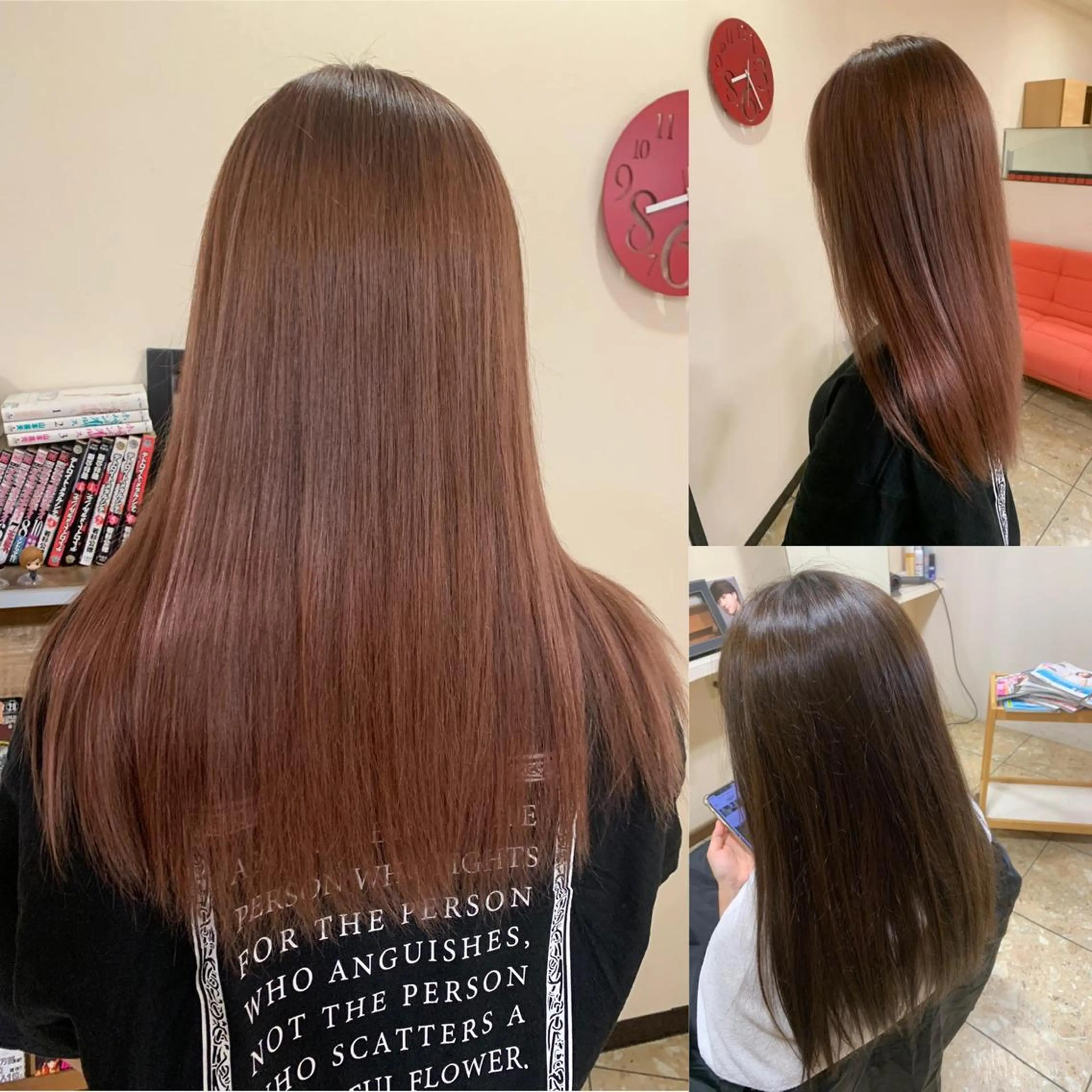 ロング カラー ブリーチ ダブルカラー ヘアーサロンaxia所属・上田 英樹のヘアスタイル