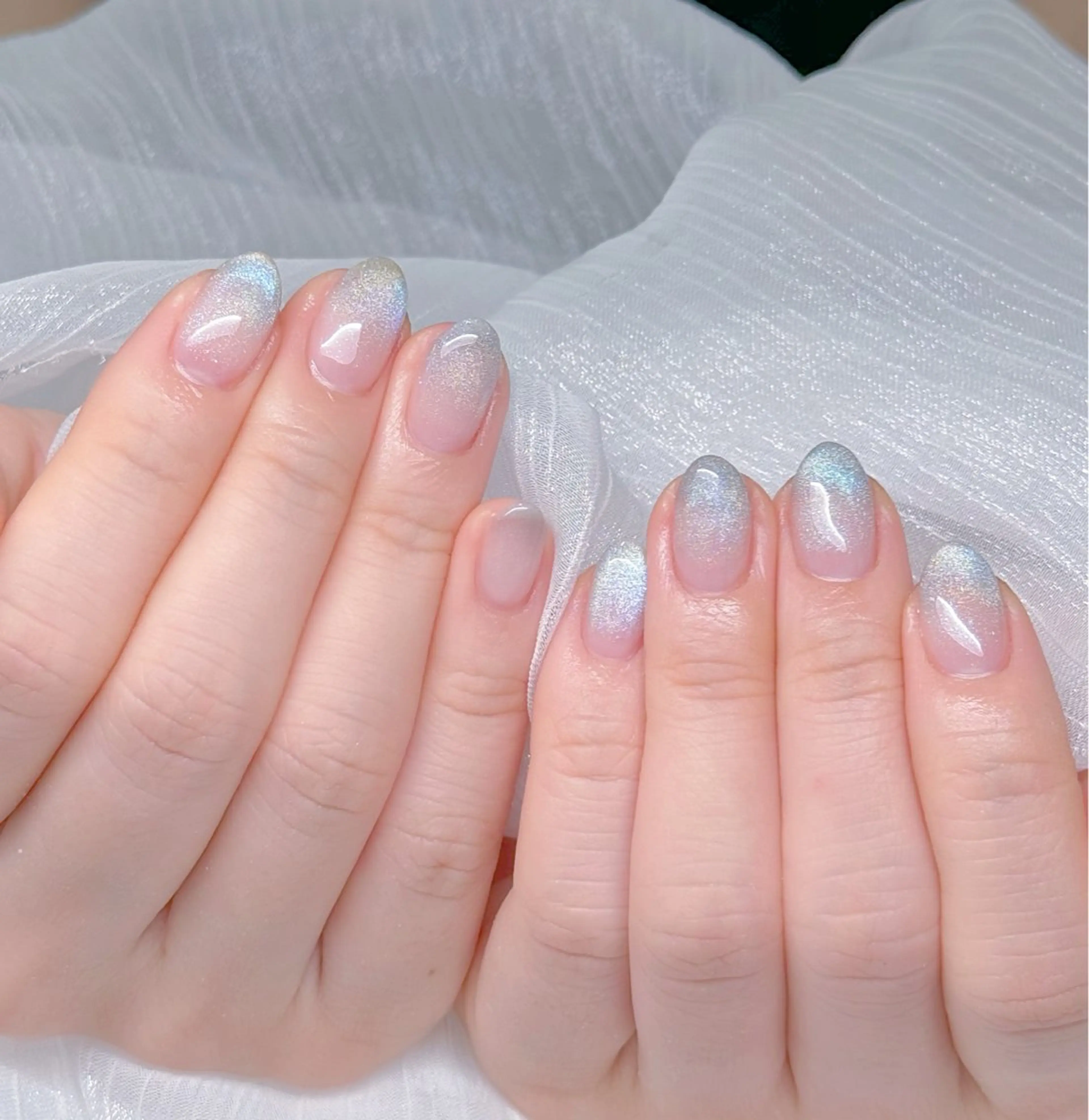 ネイル チークネイル フレンチネイル 韓国ネイル マグネットネイル ミラーネイル ハンドネイル MILO 168 池袋のネイルデザイン