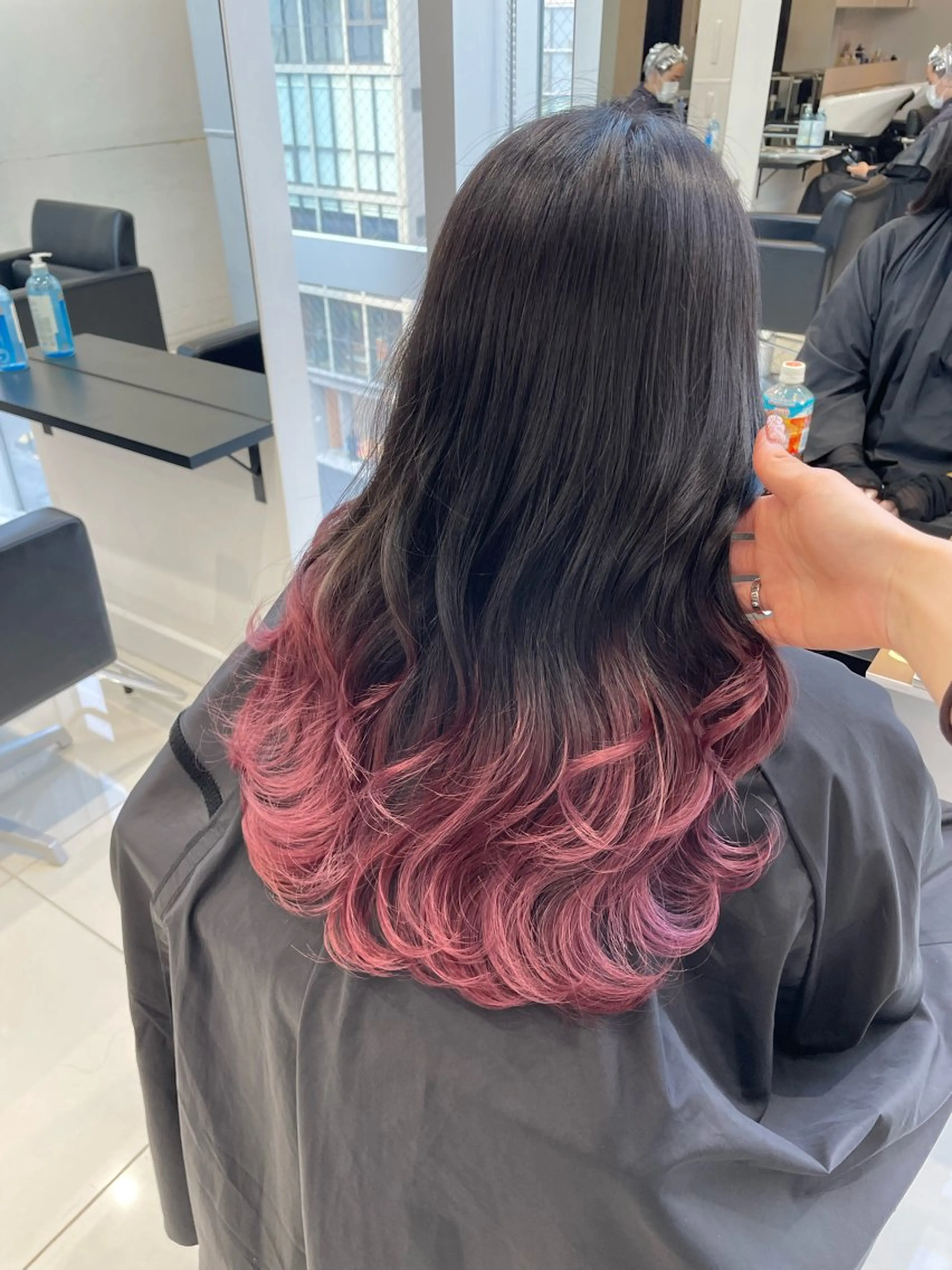 ロング カラー ブリーチ kayo/カラー モデル募集中✨のヘアスタイル