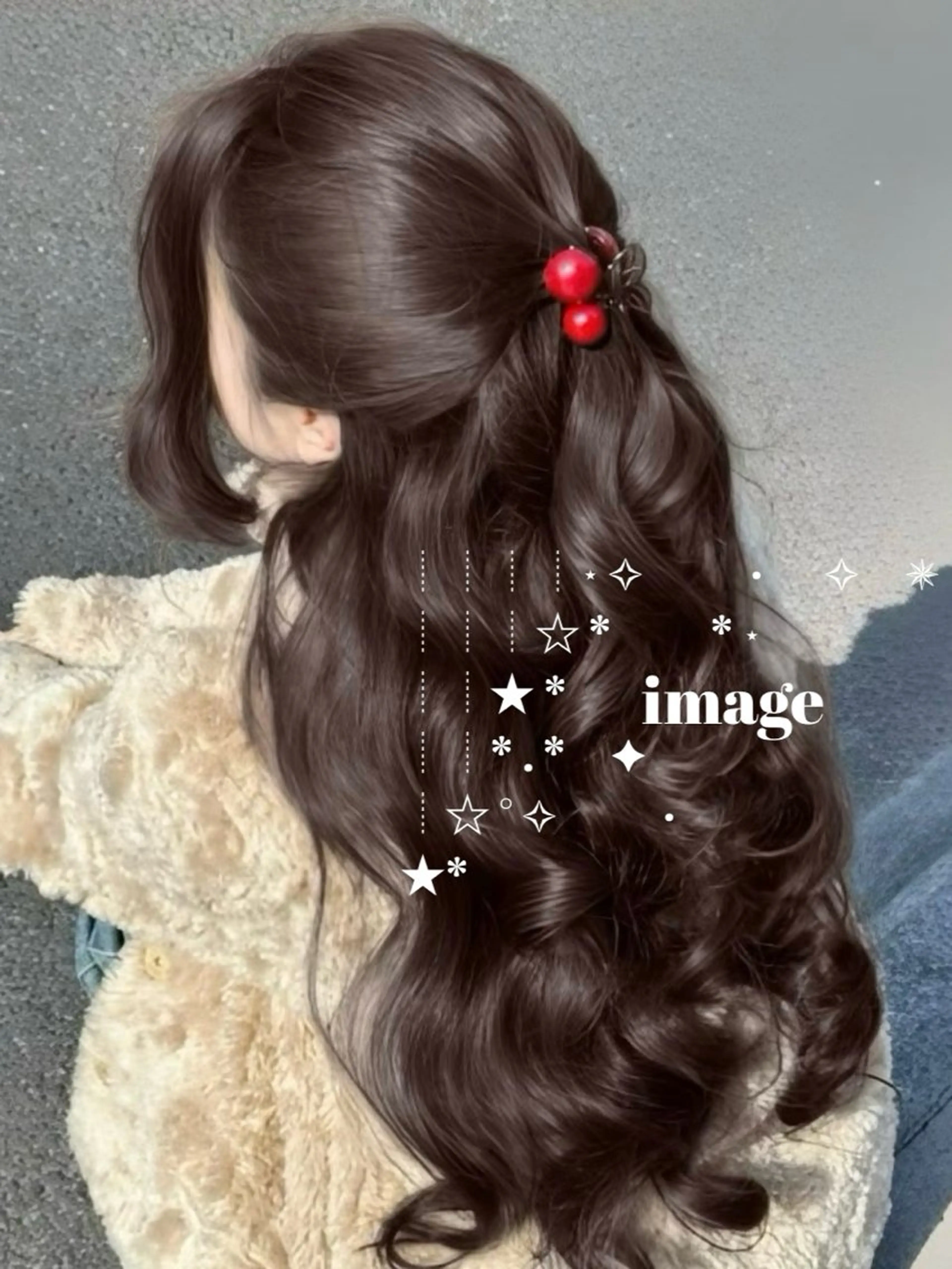 ロング カラー 🖤ハイトーン× レイヤー🖤SARAのヘアスタイル