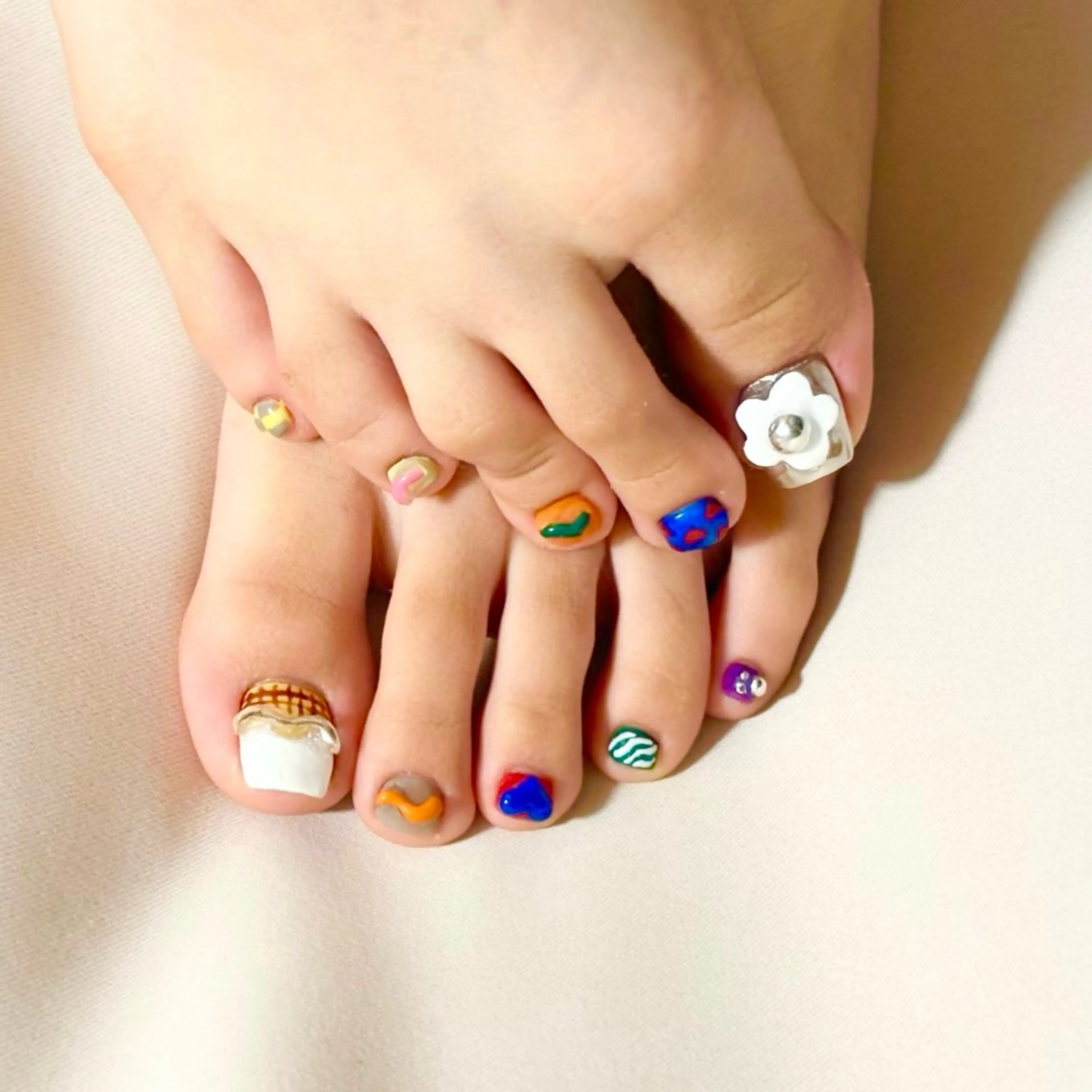 オフ¥0+やり放題💎フットネイルの写真