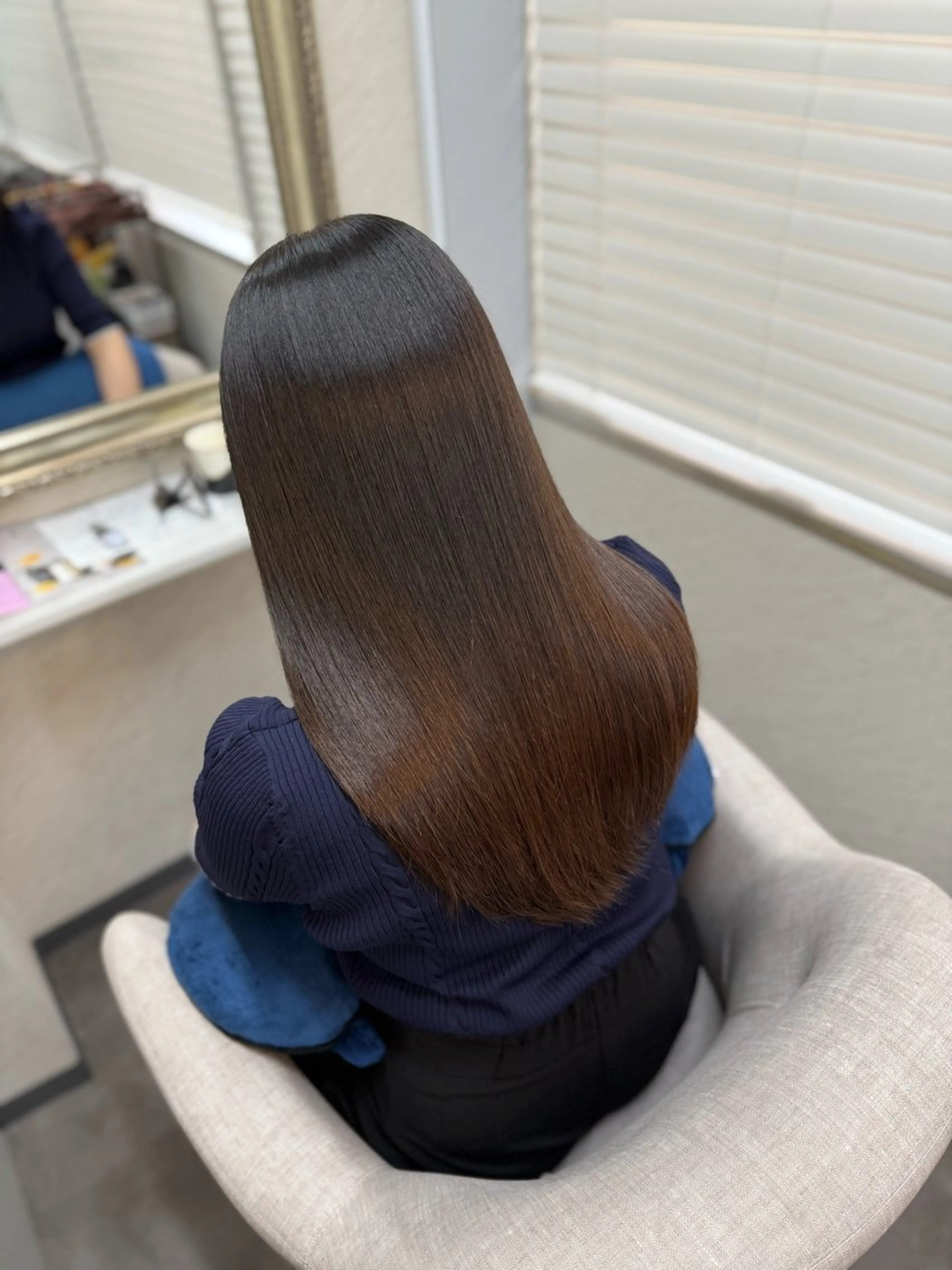 ロング トリートメント ヘッドスパ 髪質改善/縮毛矯正 アンナ🍊のヘアスタイル