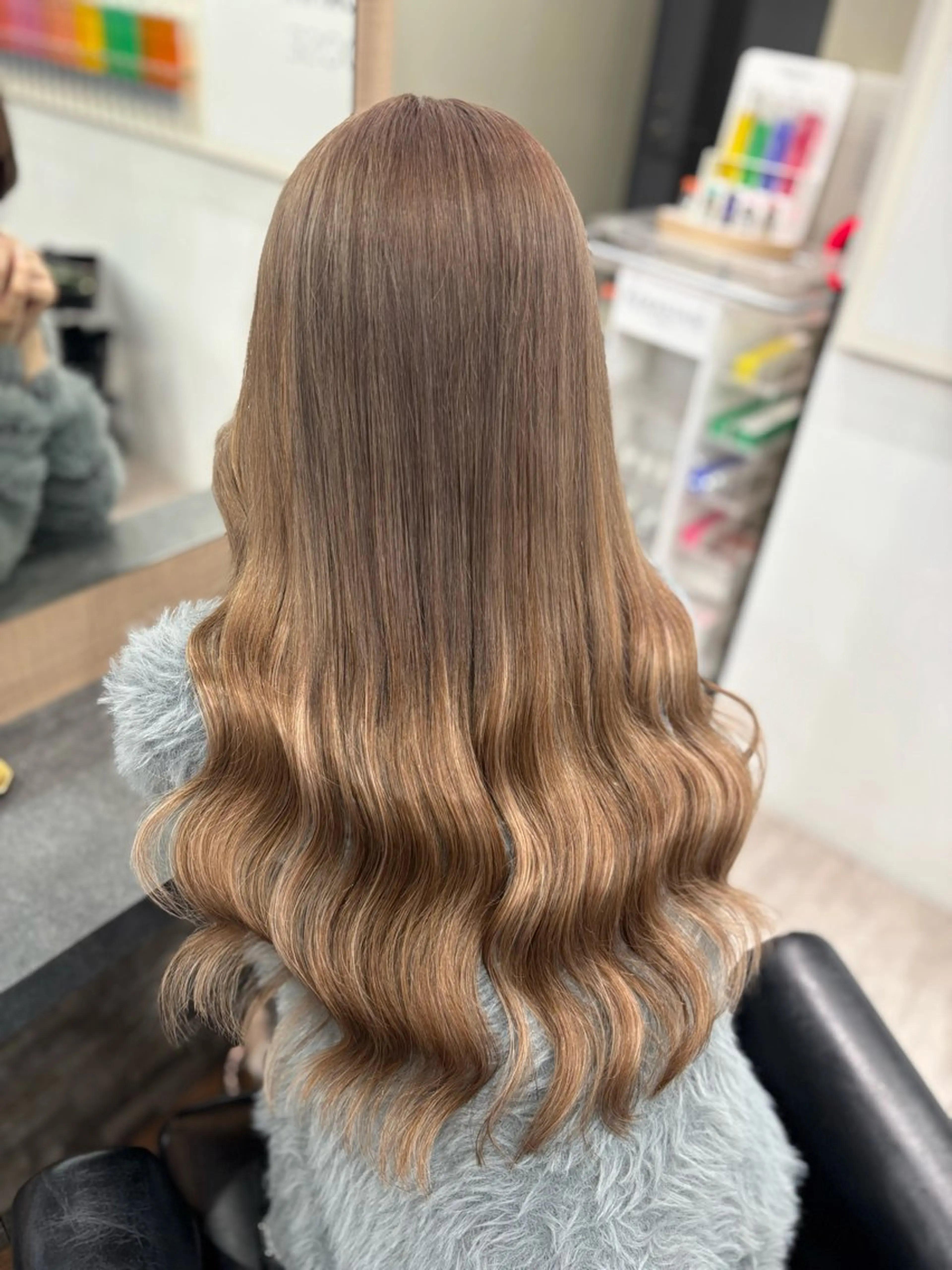 ロング カラー カット ヘアカラー トリートメント 横浜/エクステ特化× 艶カラー/あいかのヘアスタイル