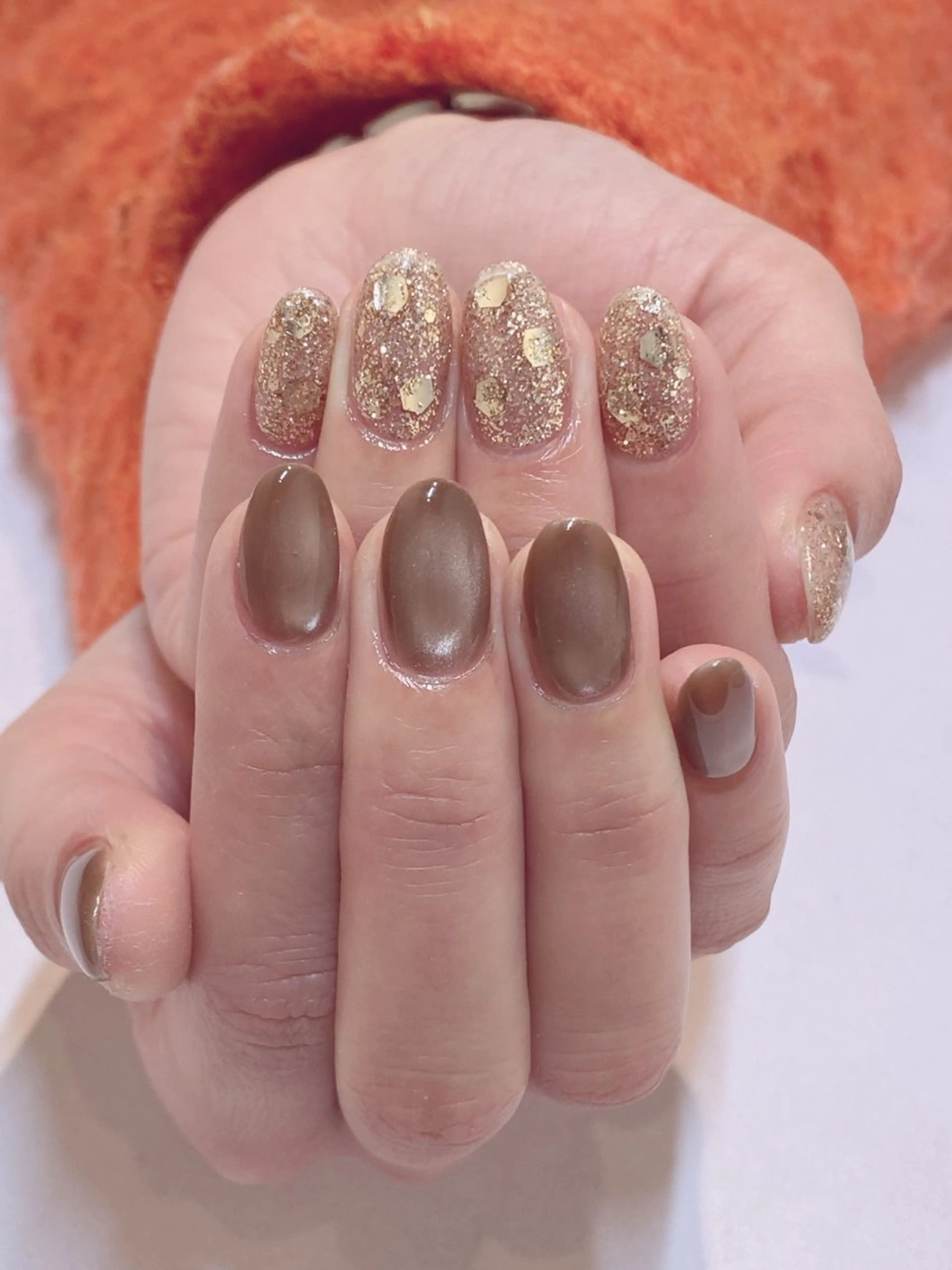 ネイル アニマル柄 アートネイル オーロラネイル クリアネイル グラデーション Ｎail Ｓalon ertiのネイルデザイン