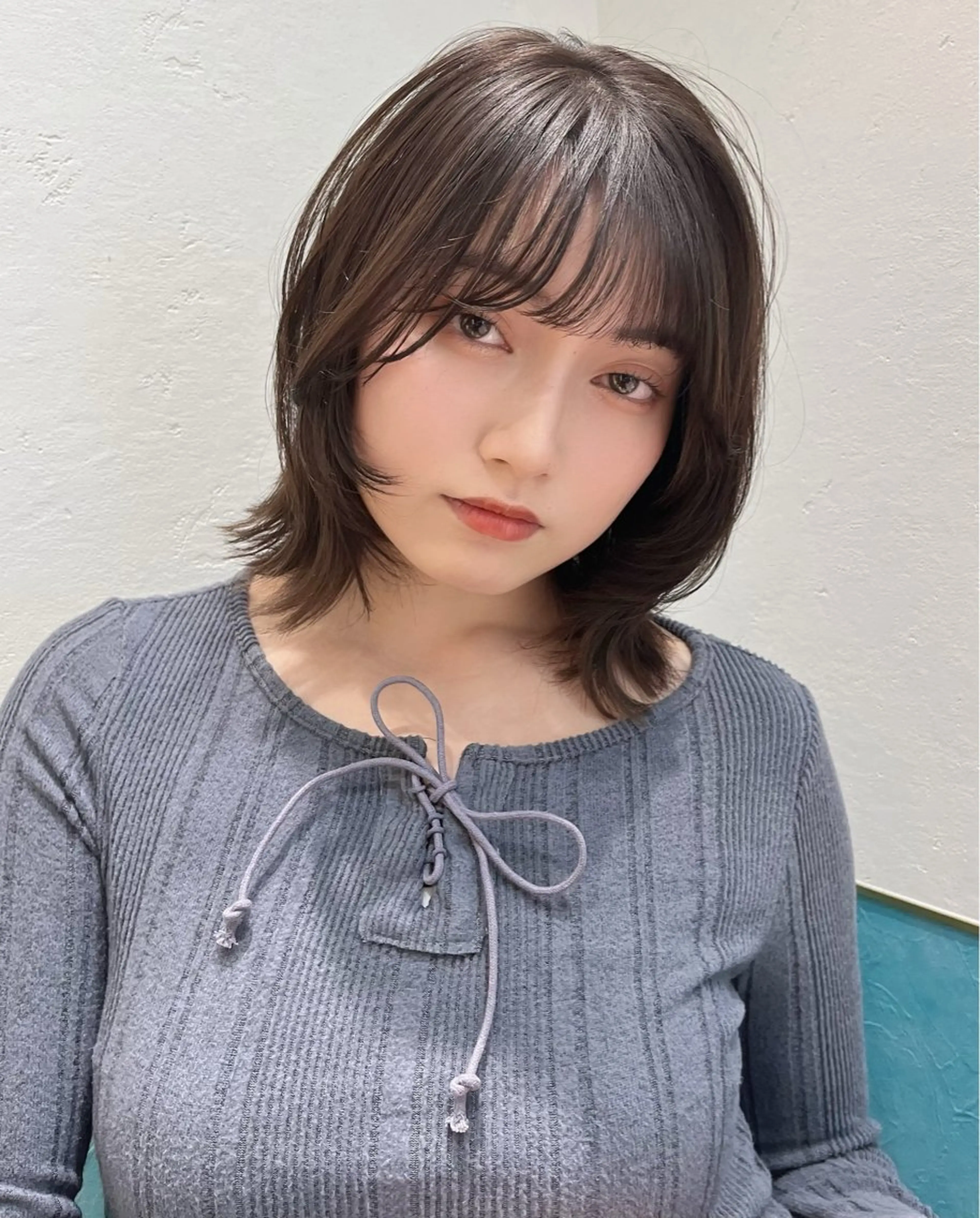 ミディアム 髪質改善/縮毛矯正/ ボブ/店長/槌矢圭悟のヘアスタイル