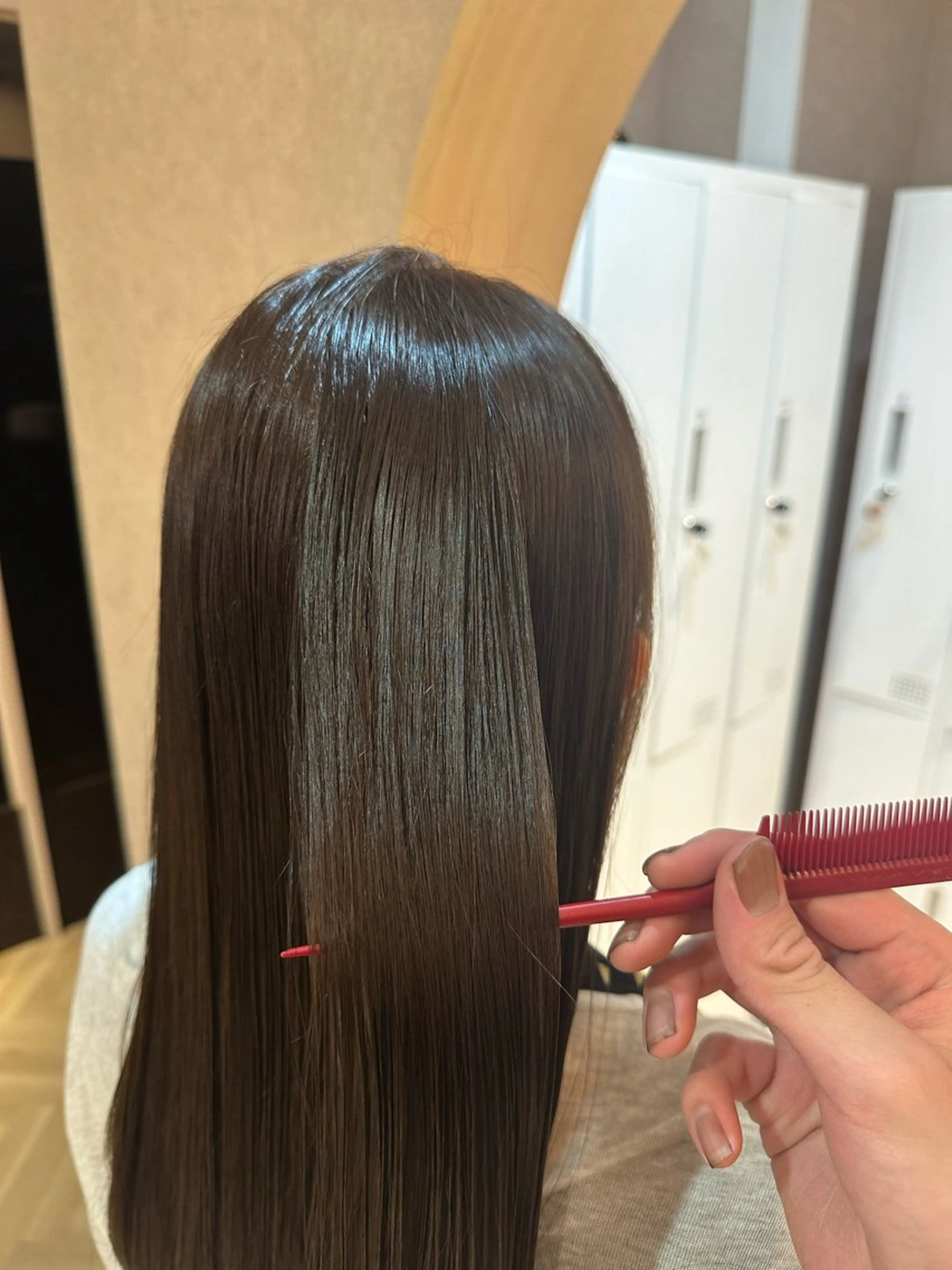 カラー 透明感カラー メンズカット/ フェザーパーマ/げんのヘアスタイル