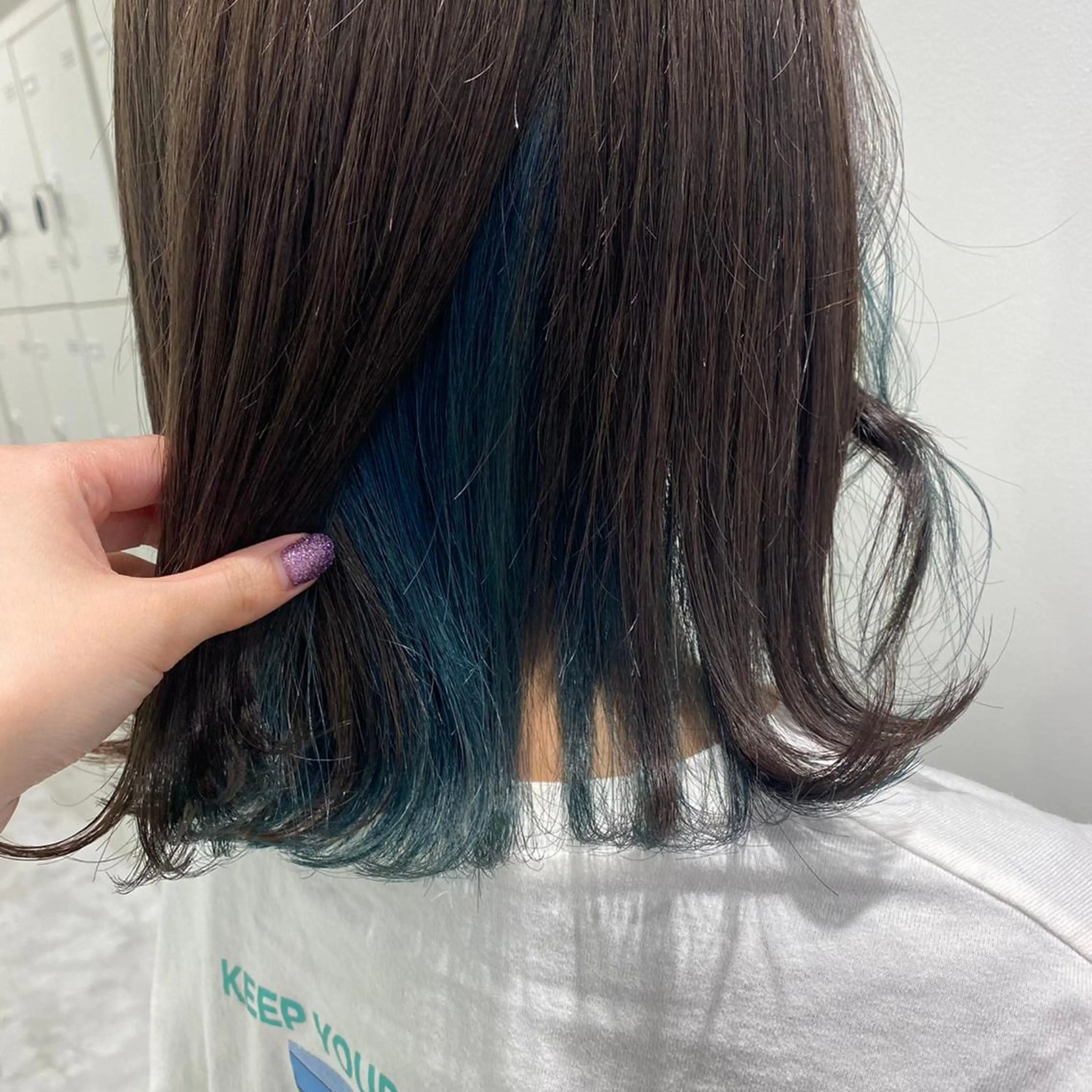 セミロング ベージュカラー💖 やすひろのヘアスタイル