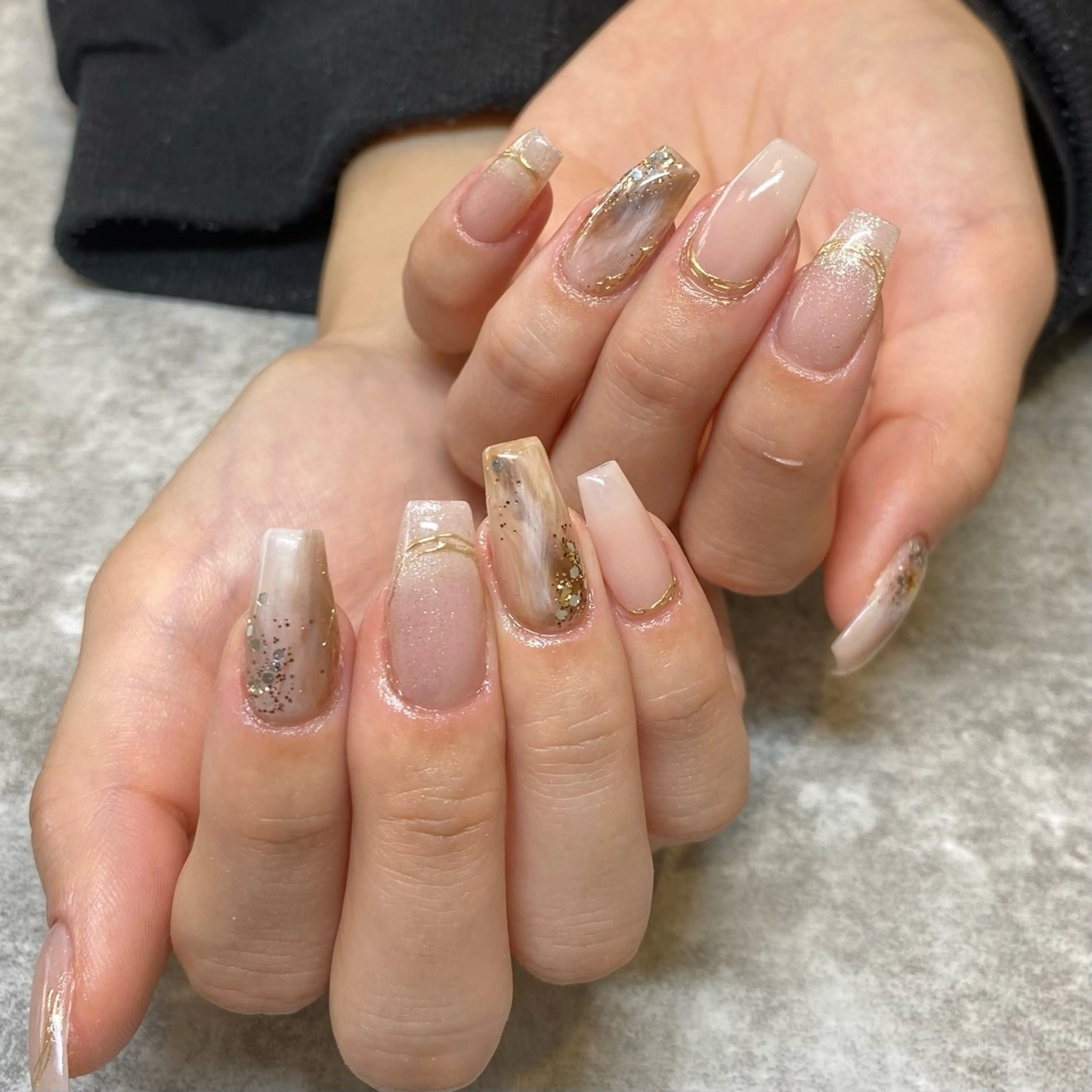 ネイル ハンドネイル Total salon Bell所属・いのうえ もえせのネイルデザイン