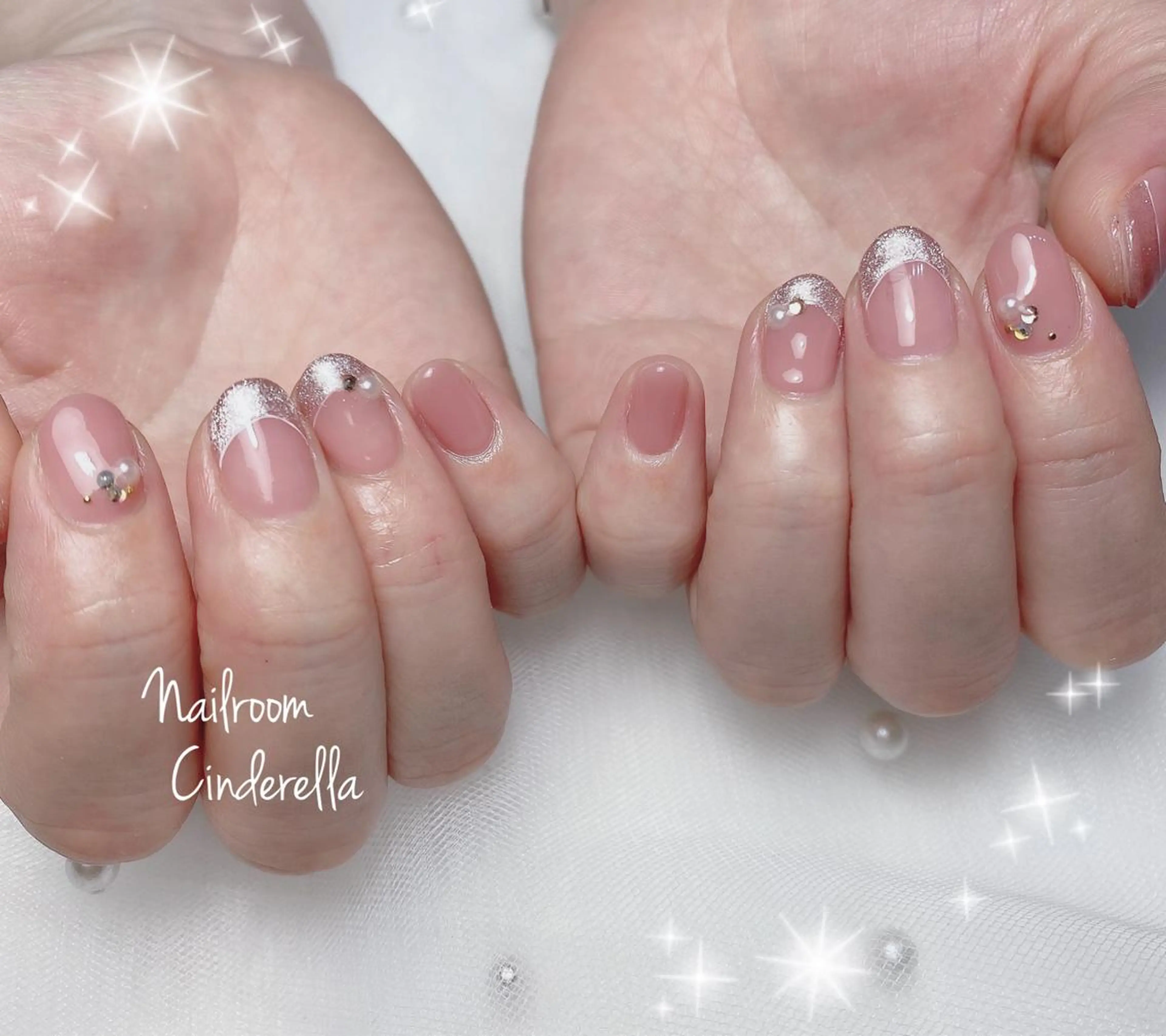 ネイル オフィスネイル シンプルネイル Nailroom. Cinderellaのネイルデザイン