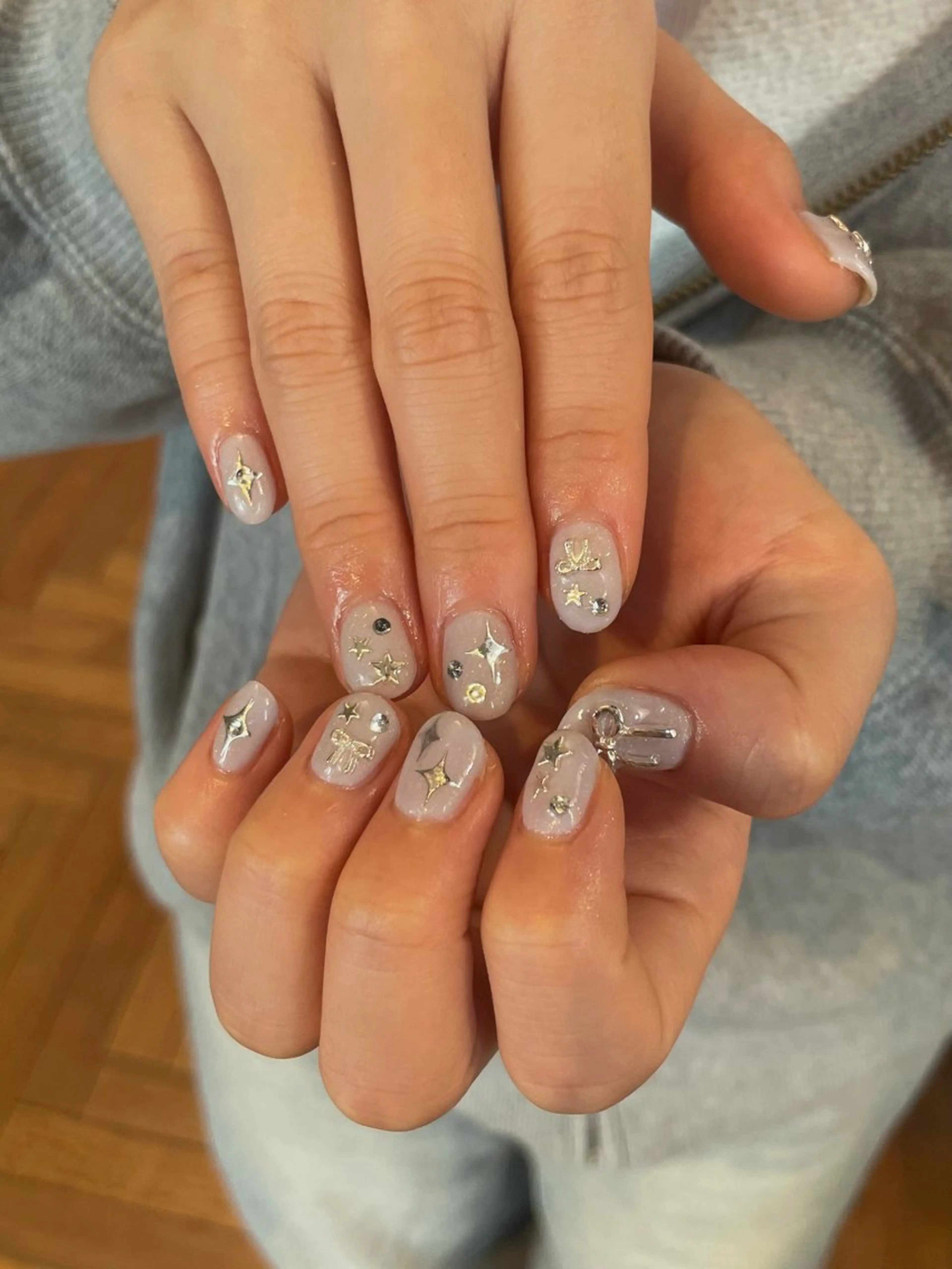 【オフあり】⟡.·ワンカラーorラメグラ⟡.·の写真