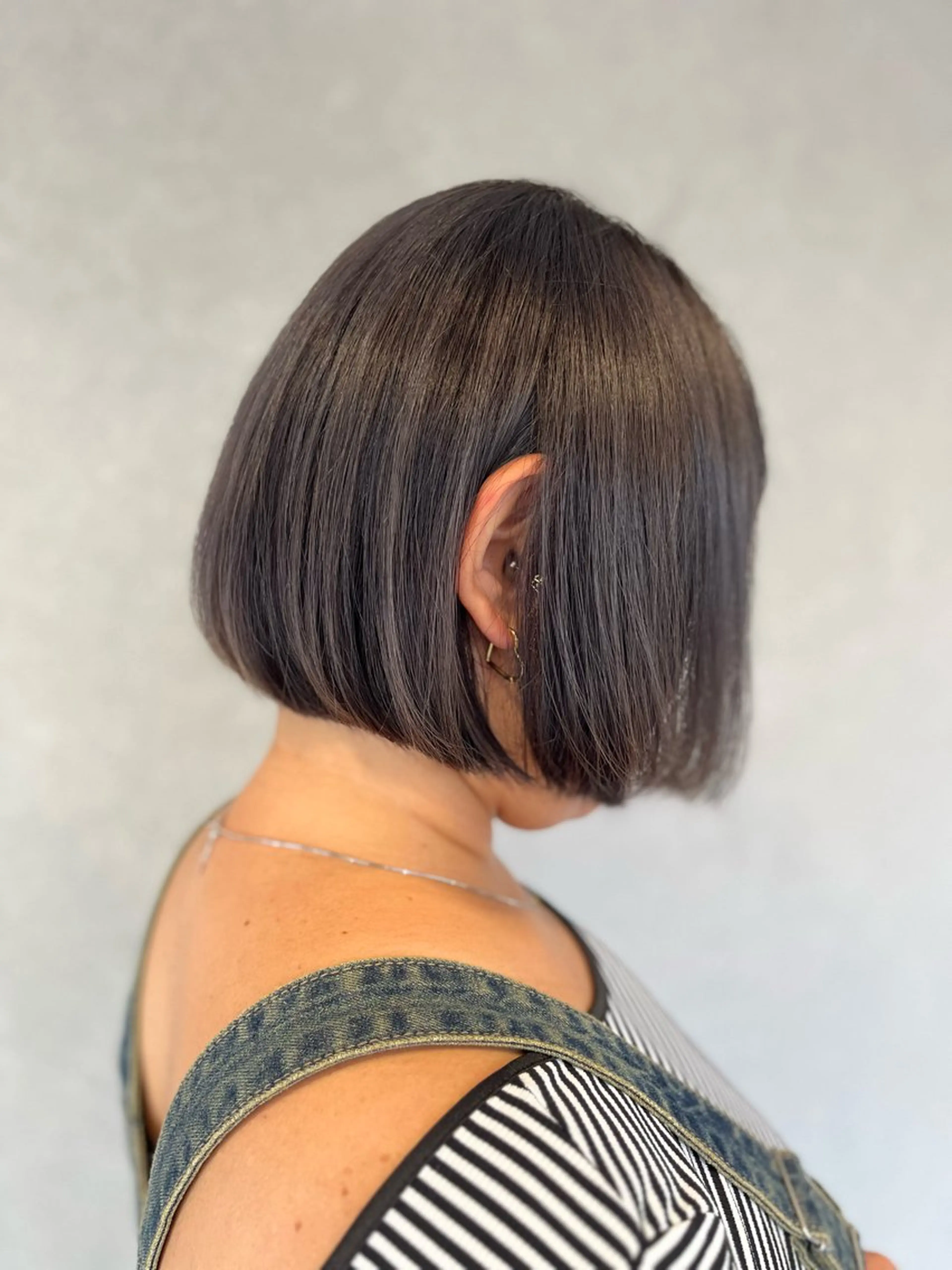 ミディアム 髪質改善⚡️カラー 🍀武久 誠🍀のヘアスタイル