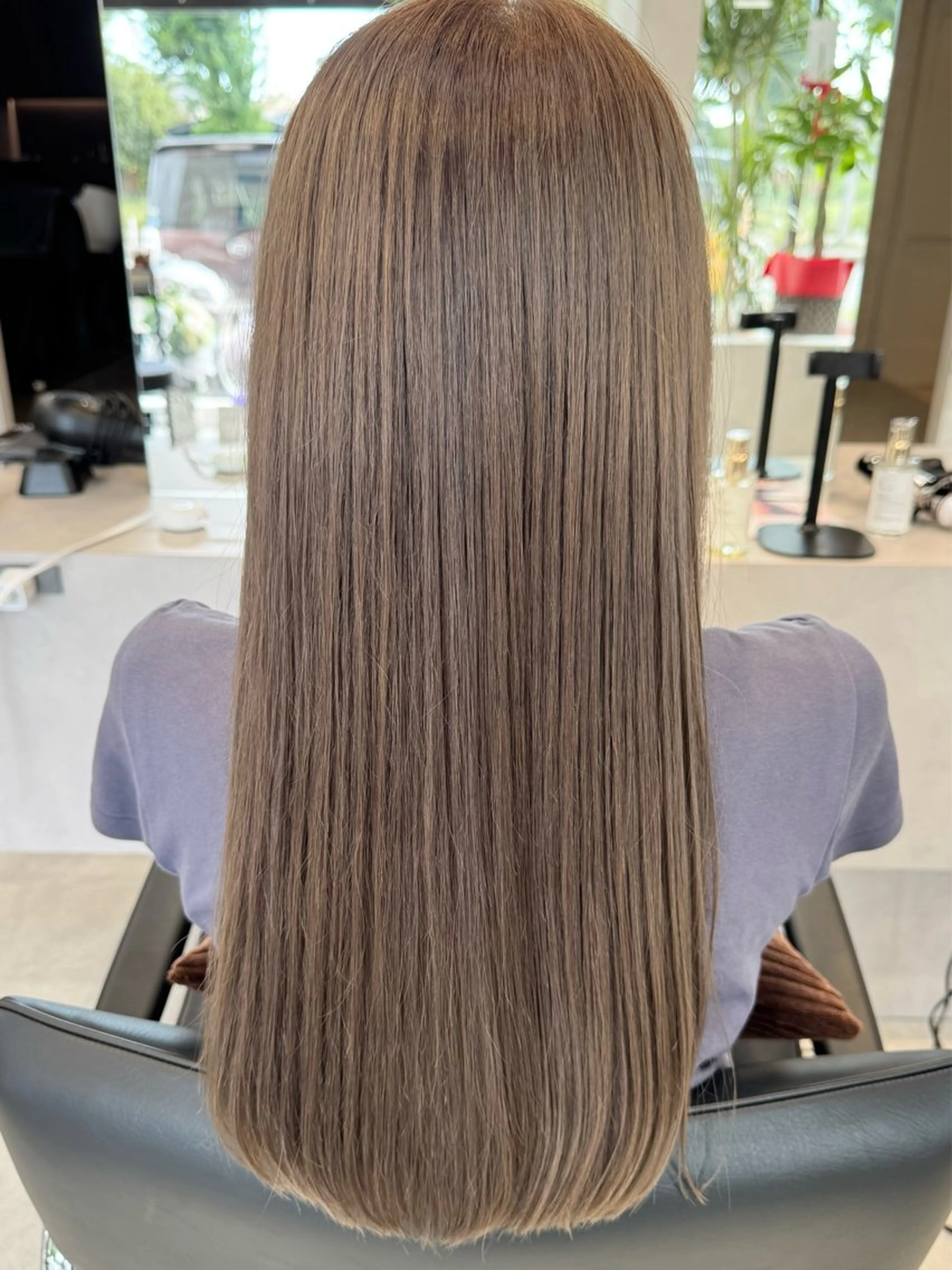 【OPEN記念期間限定】透明感No1！カット＋ブリーチダブルカラー🩷の写真