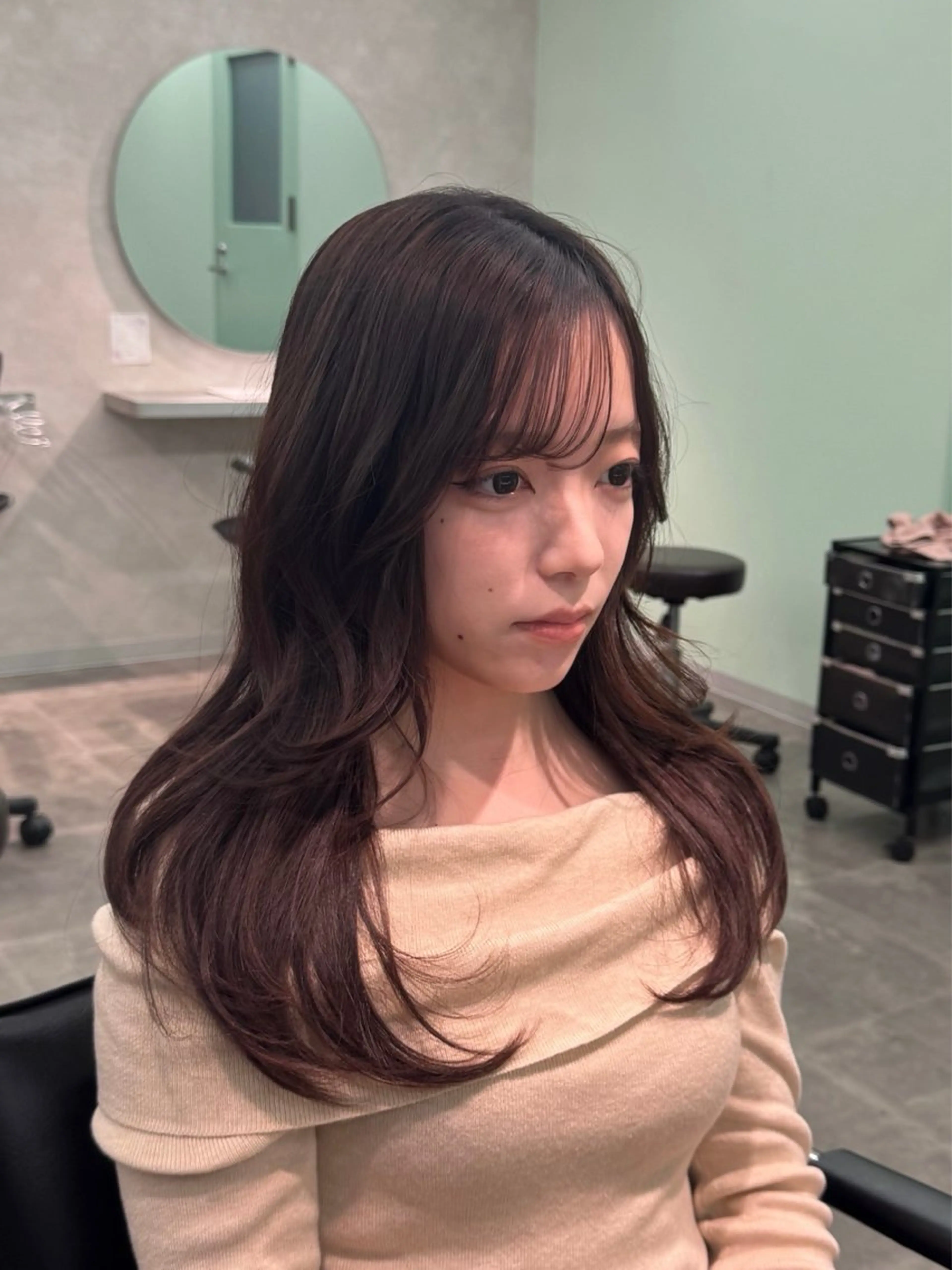 ヘアアレンジ カット ヘアセット 韓国特化🇰🇷千葉 /レイヤーカット竜生のヘアスタイル