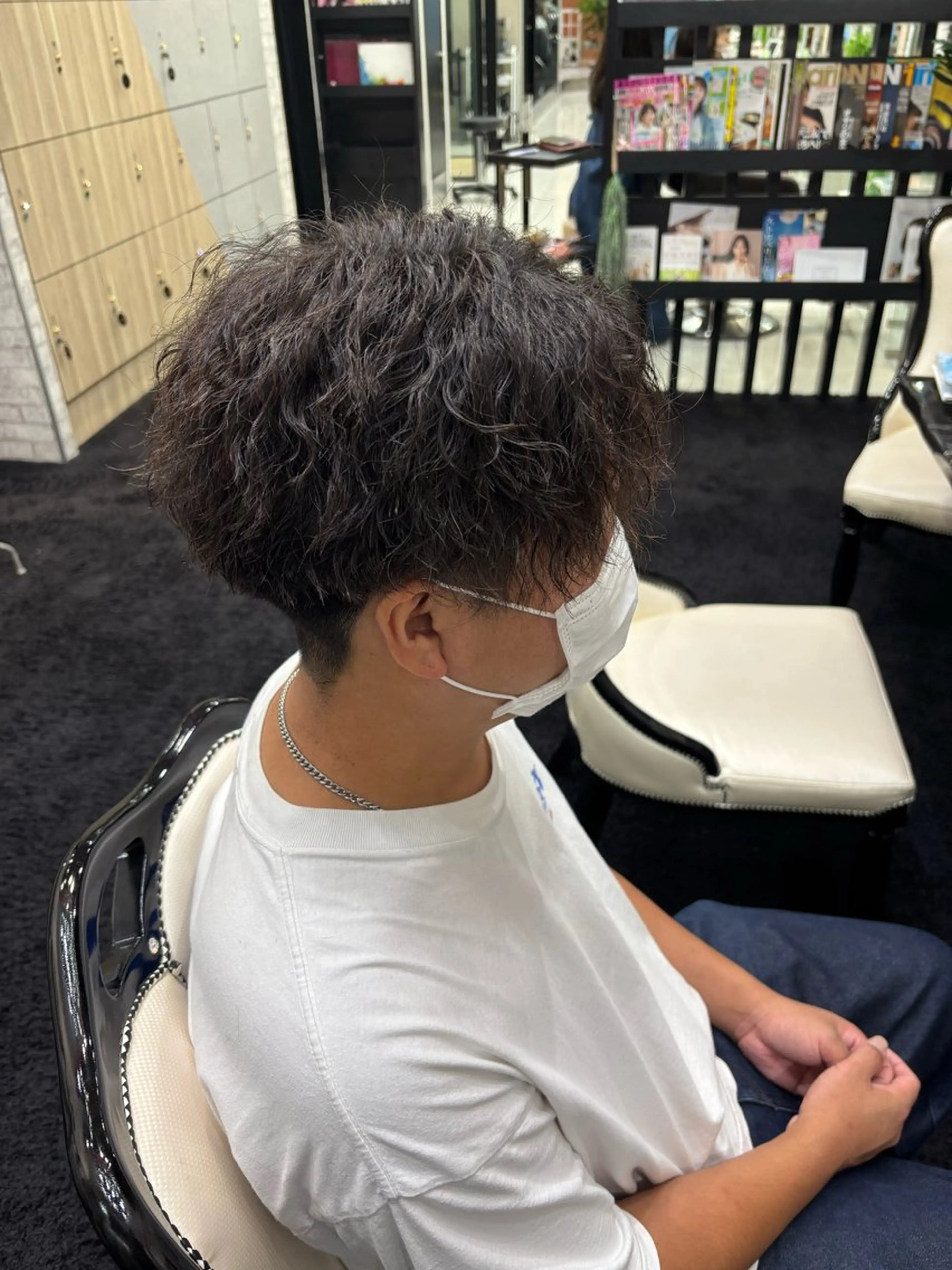 パーマ カット パーマ EARTH/A 山根　彩夏のヘアスタイル