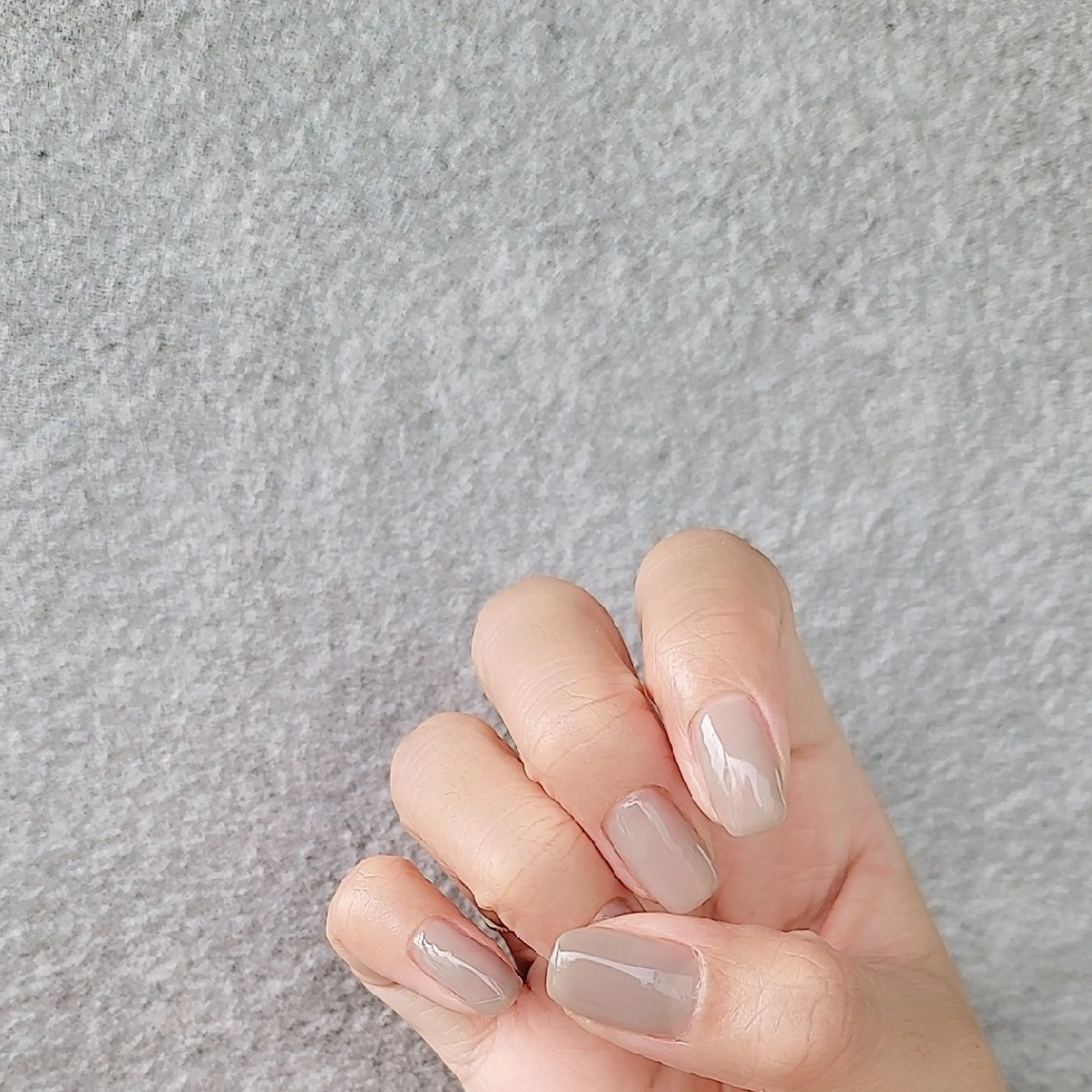 ネイル ワンカラーネイル 🌲🌳🚪iiit o🌲🌳🌲のネイルデザイン