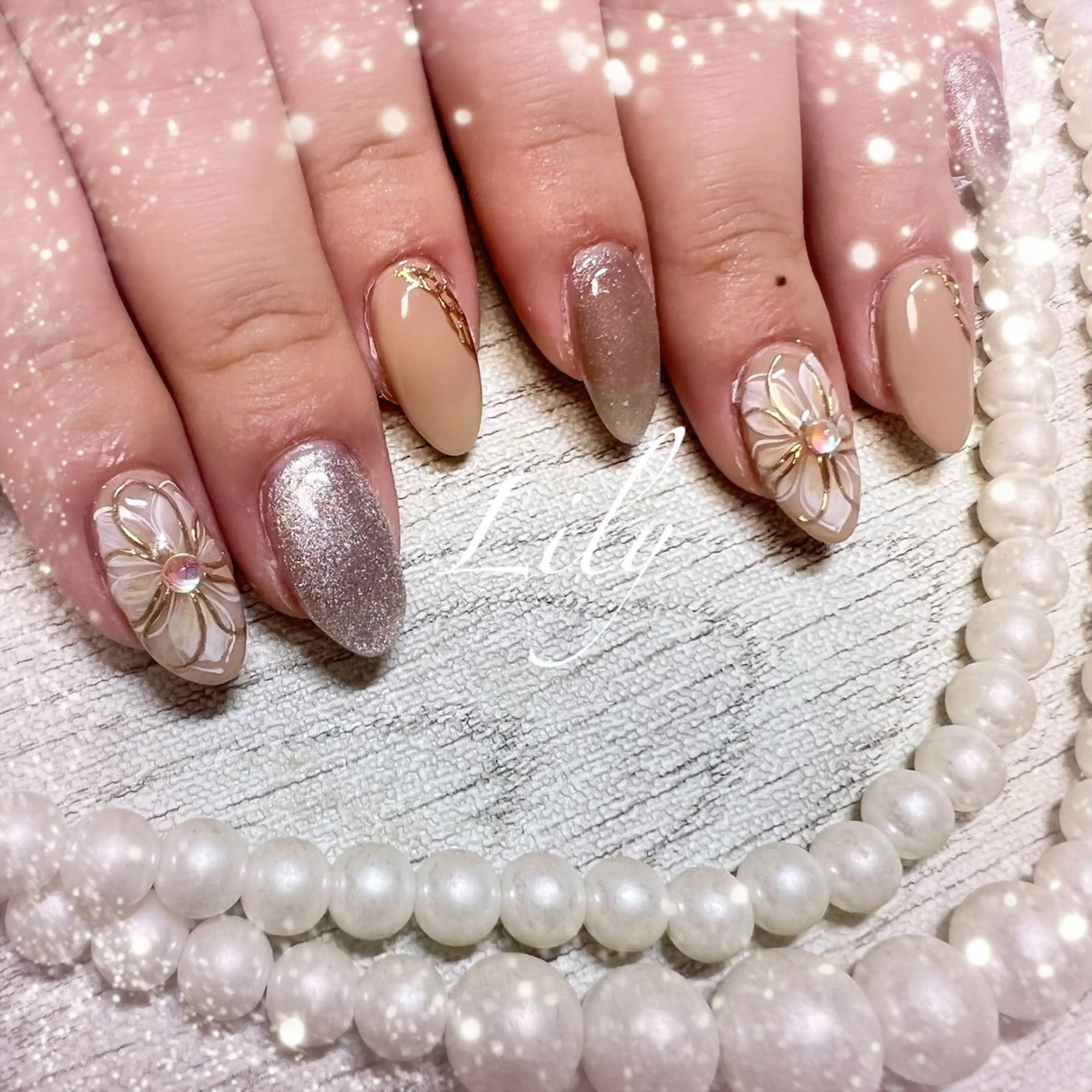 ネイル ハンドネイル Nailsalon Lilyのネイルデザイン