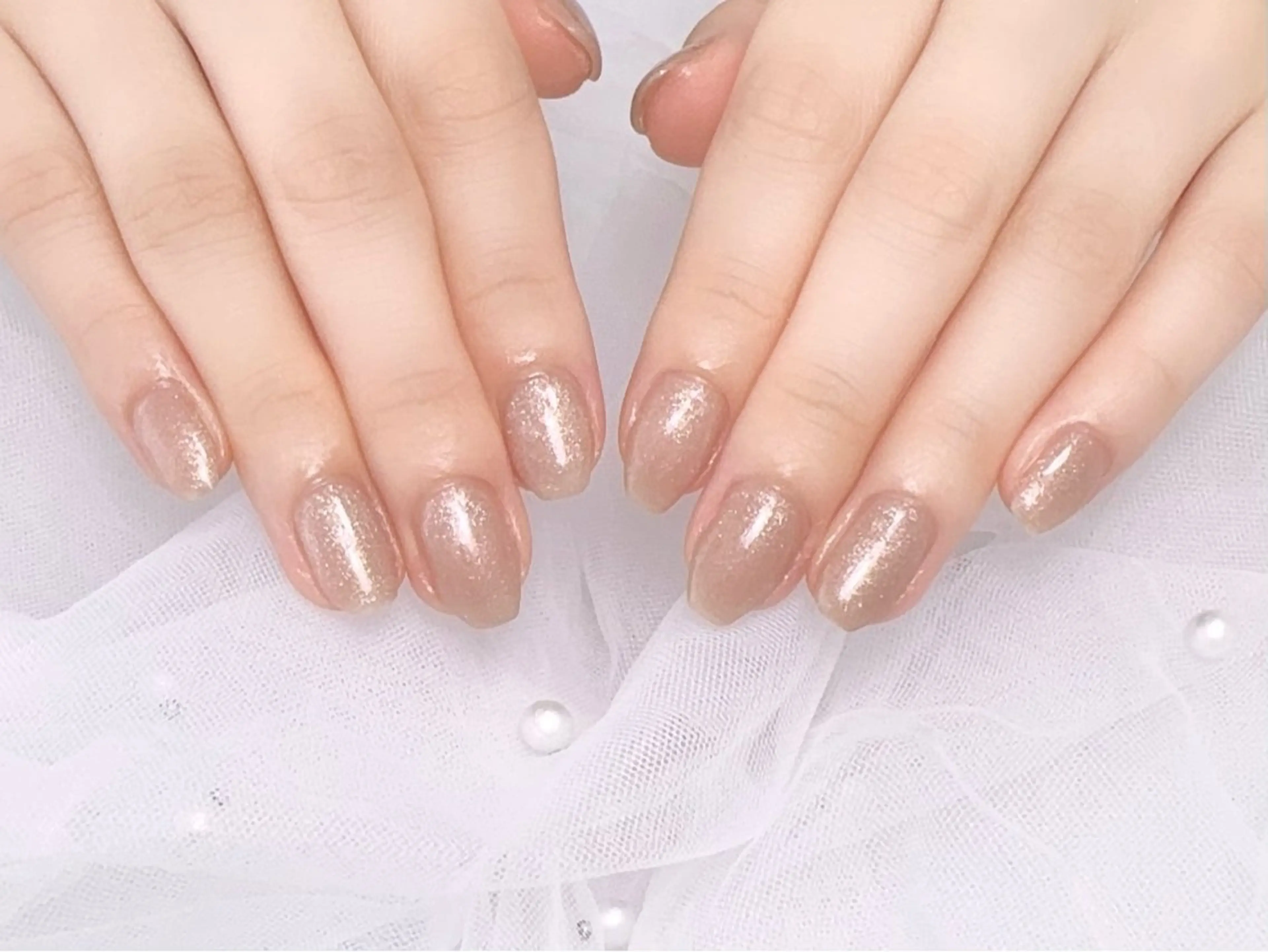 オフなしワンカラー(パラジェル)の写真