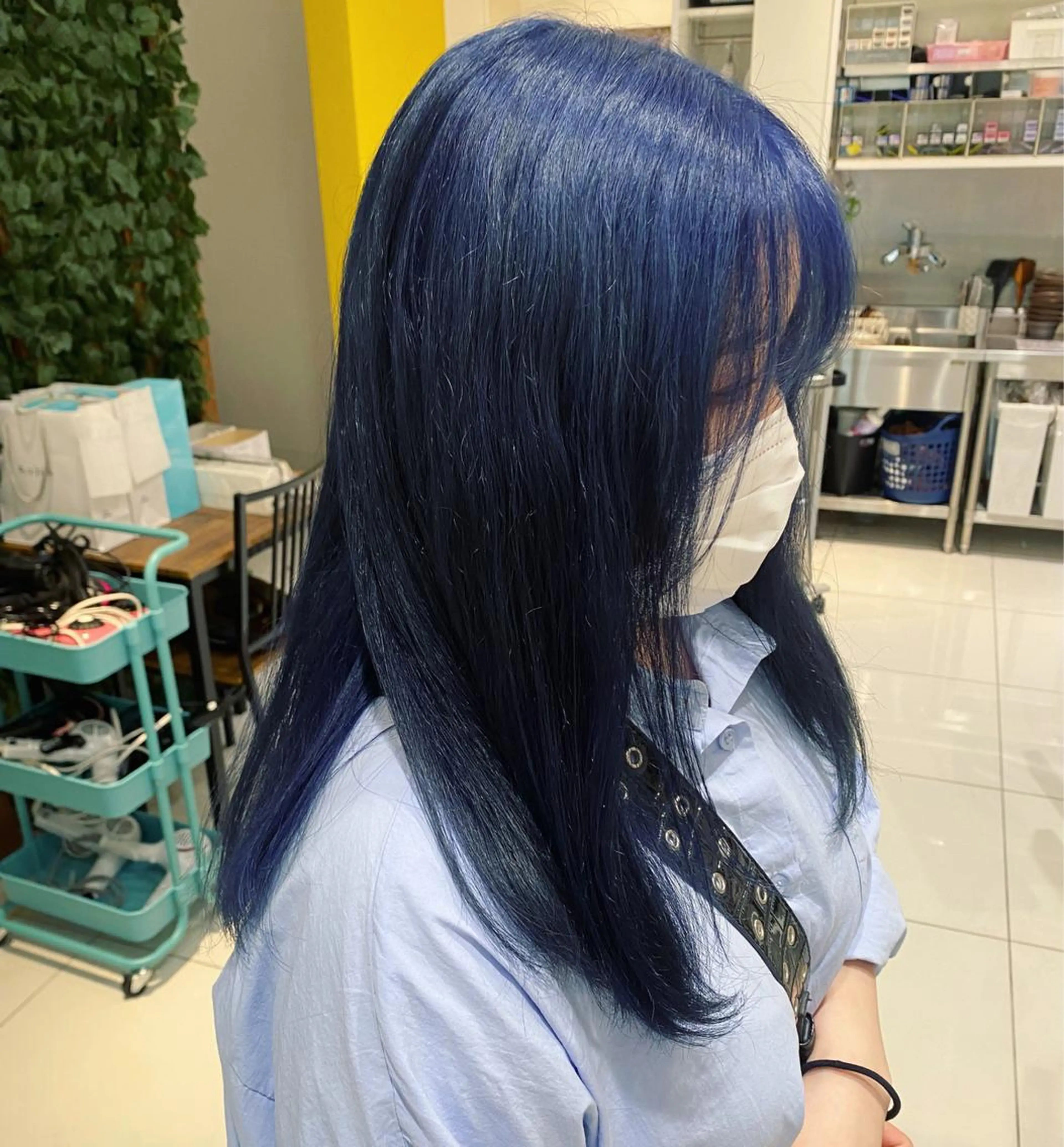 セミロング カラー マツエク・マツパ HOLON池袋所属・ウルフカット ハッシュカット/七海のヘアスタイル