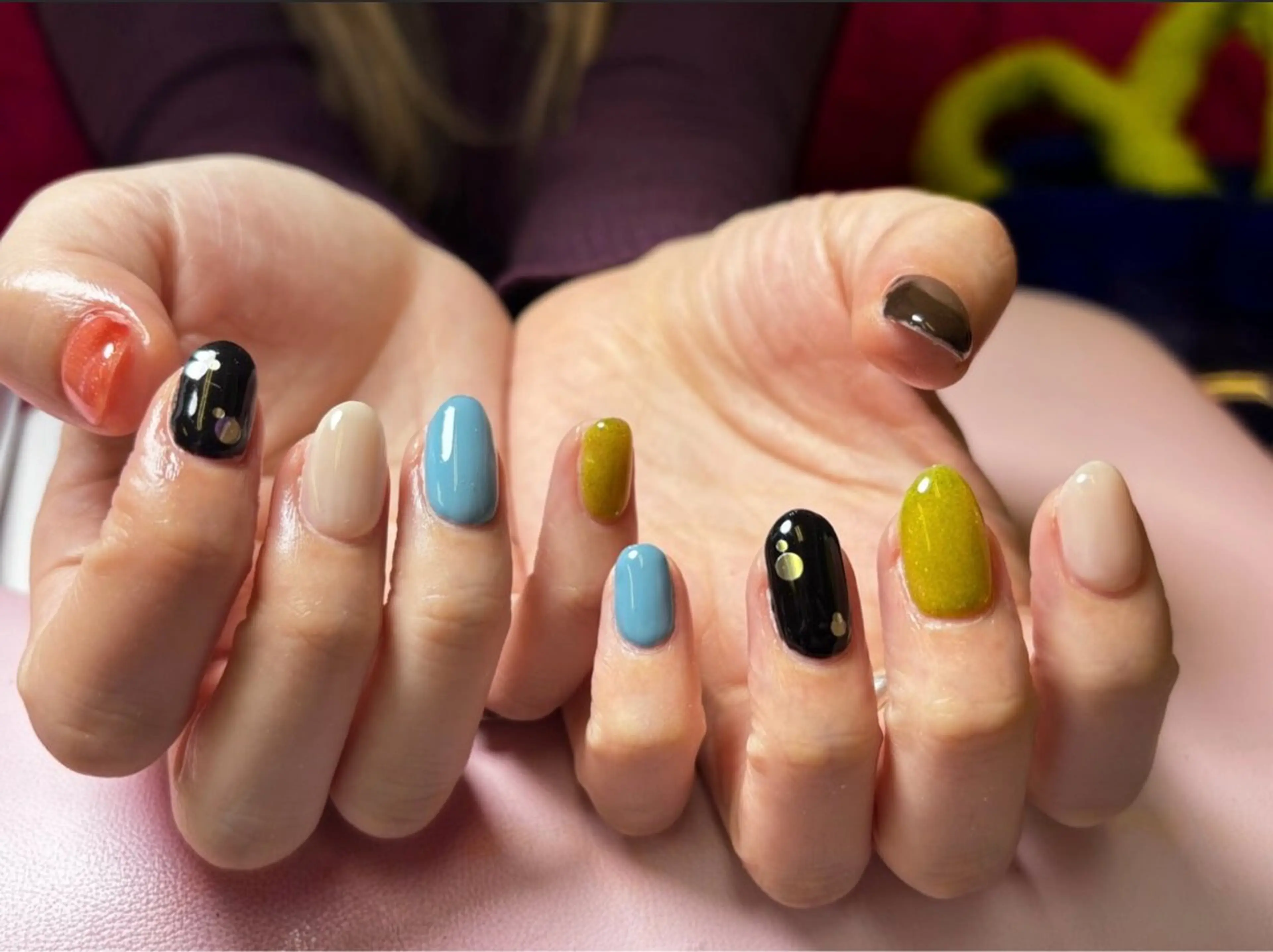 ネイル ハンドネイル 渋谷T&B ロング ネイル/ユキ🤎のネイルデザイン