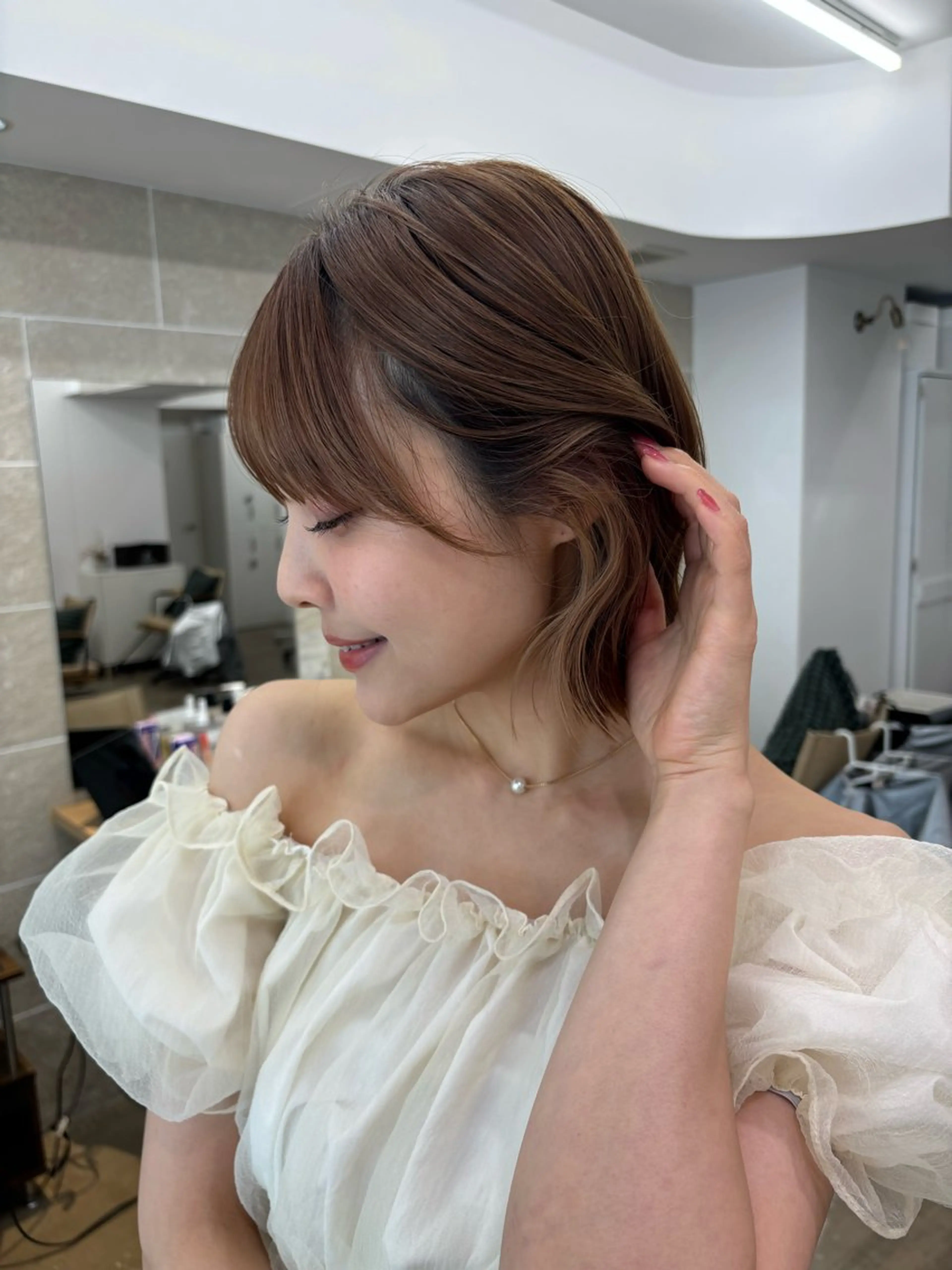 ショート カラー sand yokohama所属・【期間限定無料似合 わせ特化】まさよしのヘアスタイル