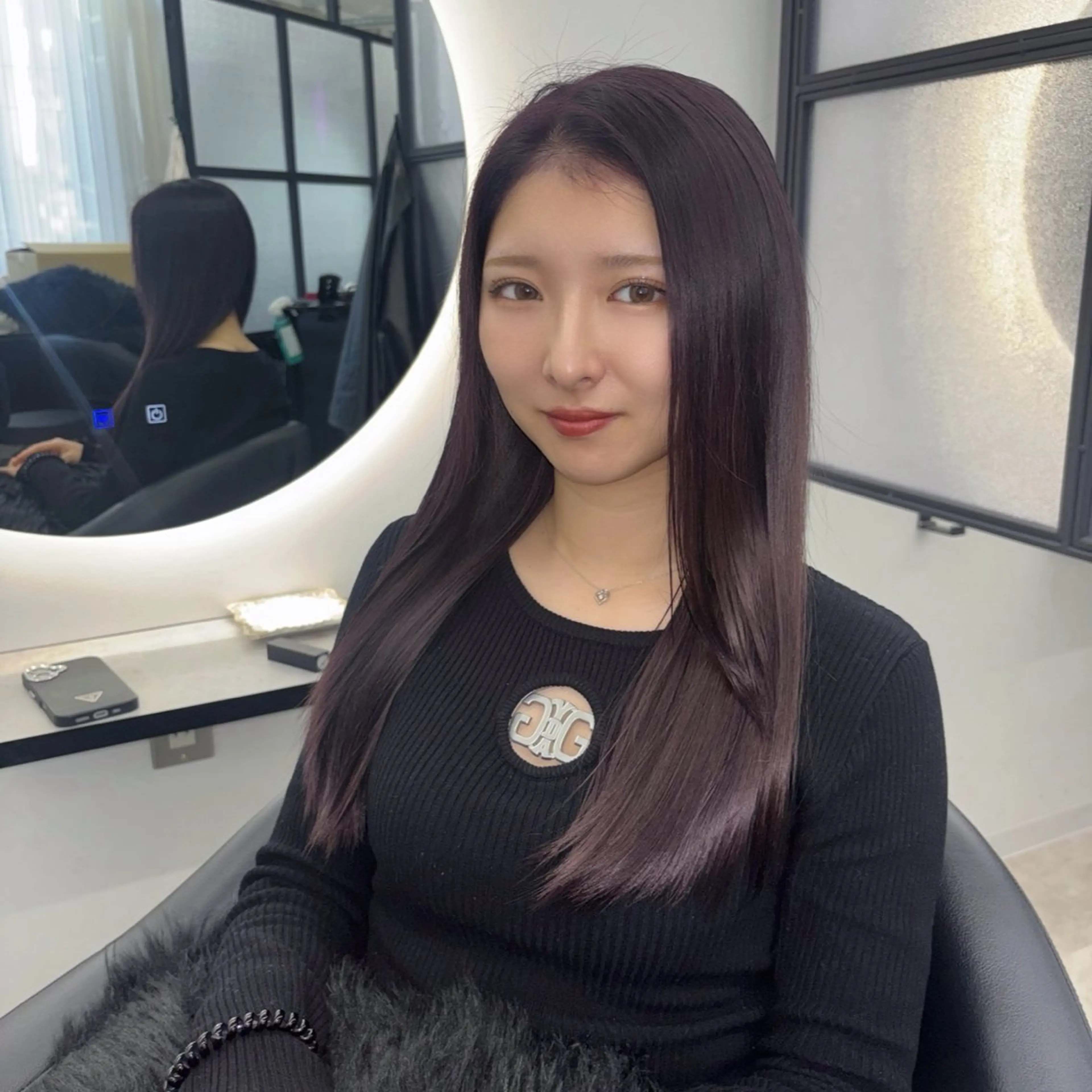 ロング カラー ヘアカラー Ren. 🦋デザインカラーのヘアスタイル