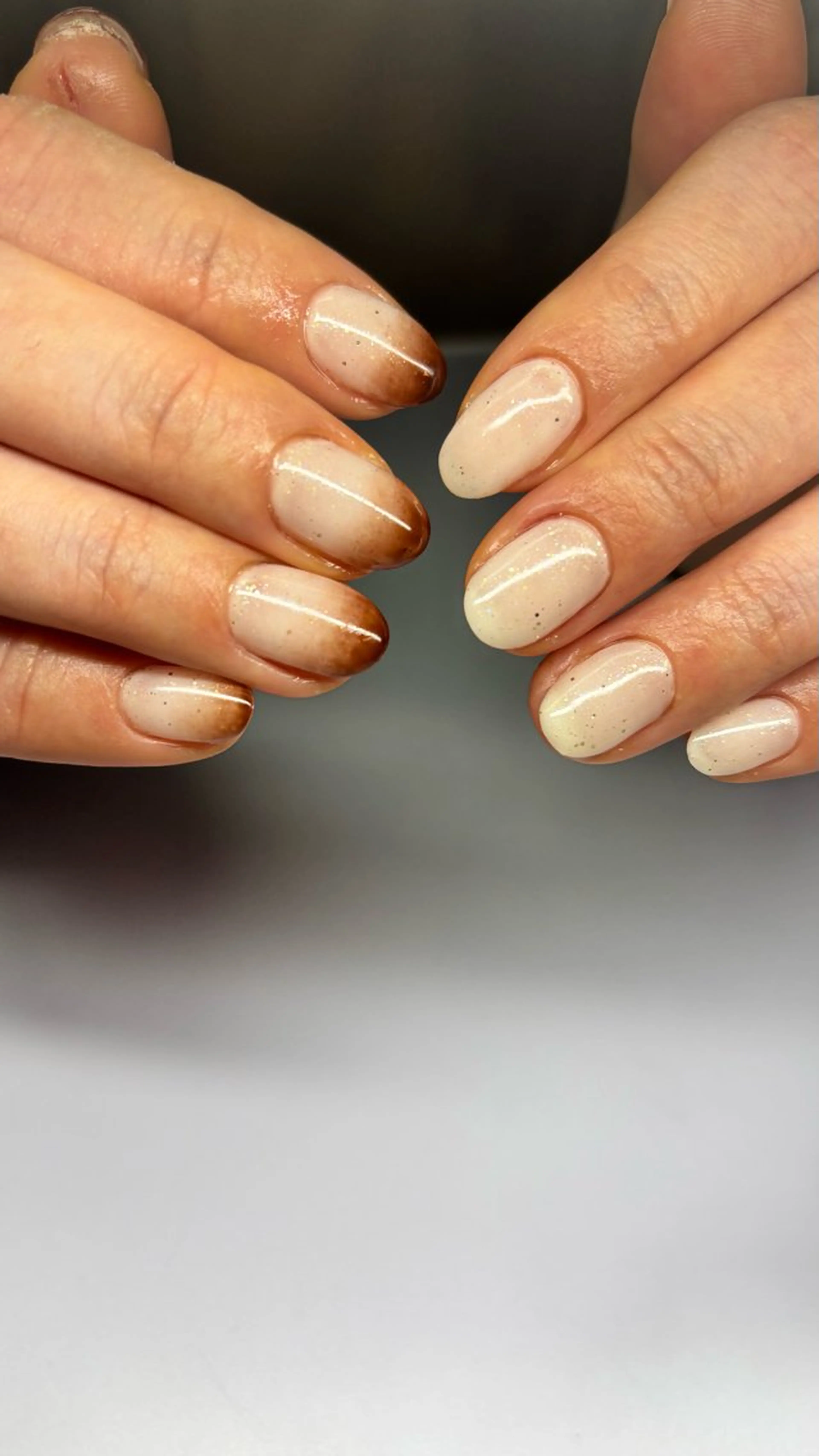 ネイル グラデーション ワンカラーネイル ハンドネイル 314 さんいちよん yumiのネイルデザイン