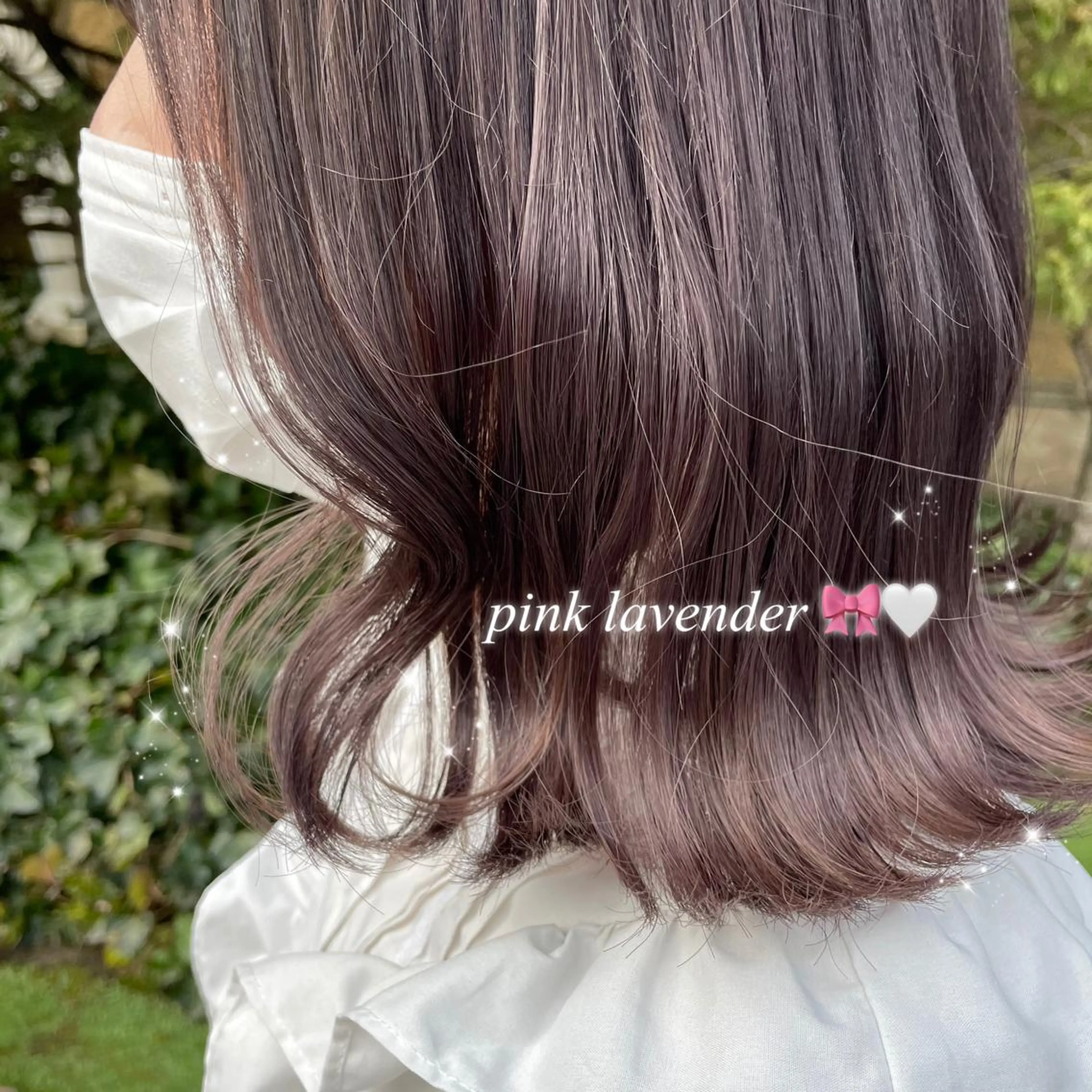 ミディアム 𝙢𝙞𝙮𝙪🎀 girly hairのヘアスタイル
