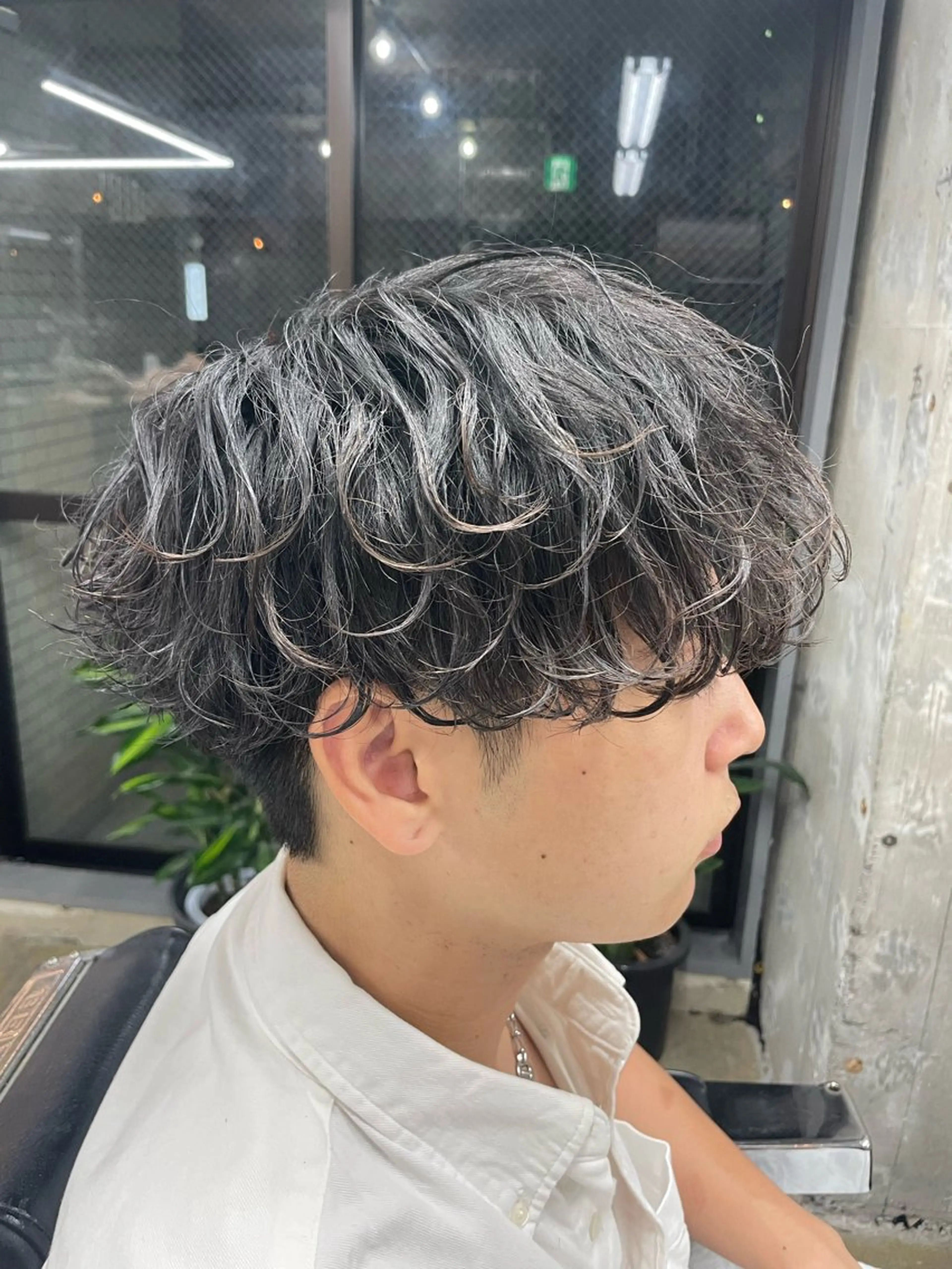 ショート メンズ 亀井隆汰/メンズ専門 パーマ特化美容師のヘアスタイル