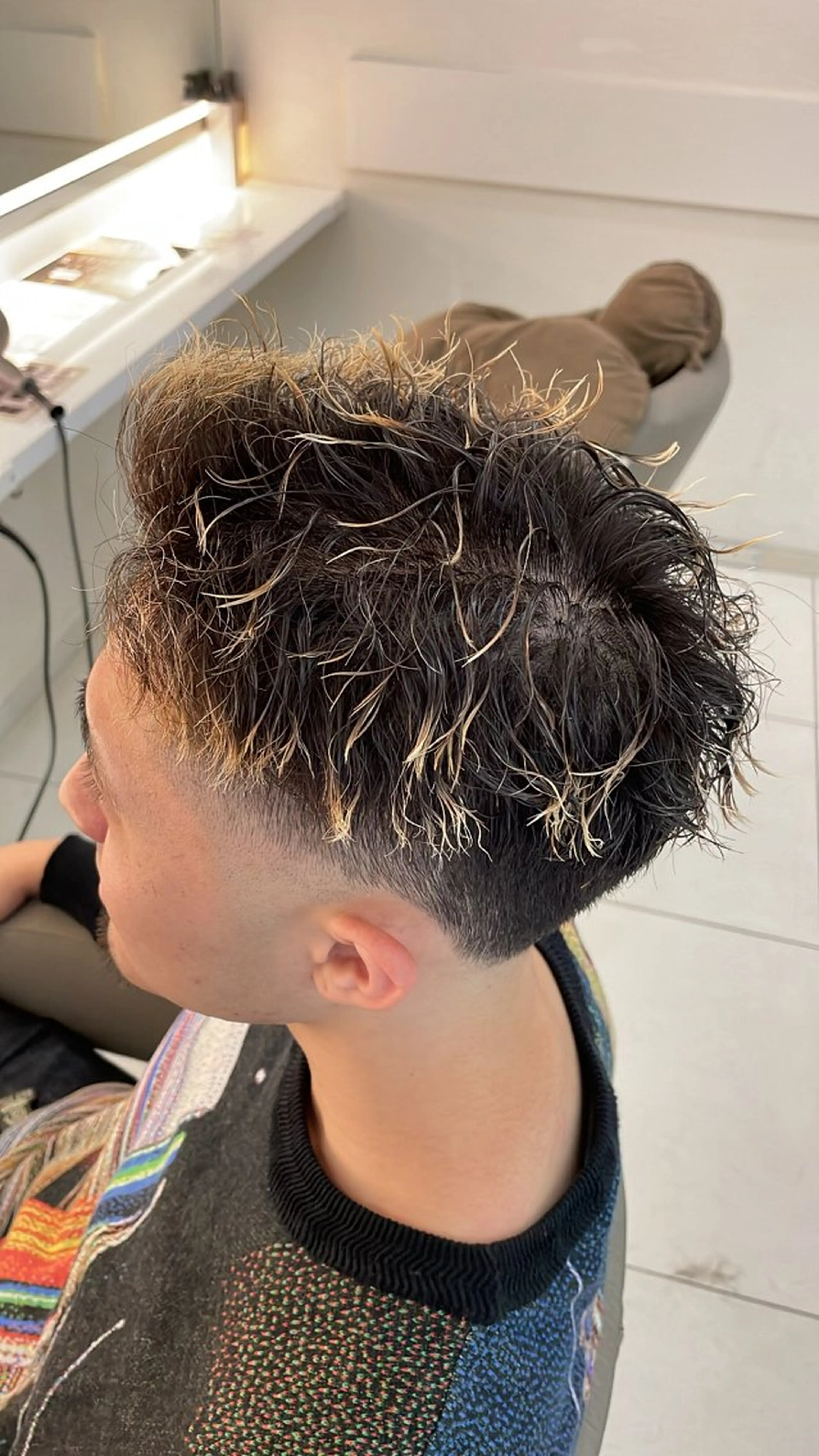 メンズ 長山 航来 /縮毛矯正のヘアスタイル