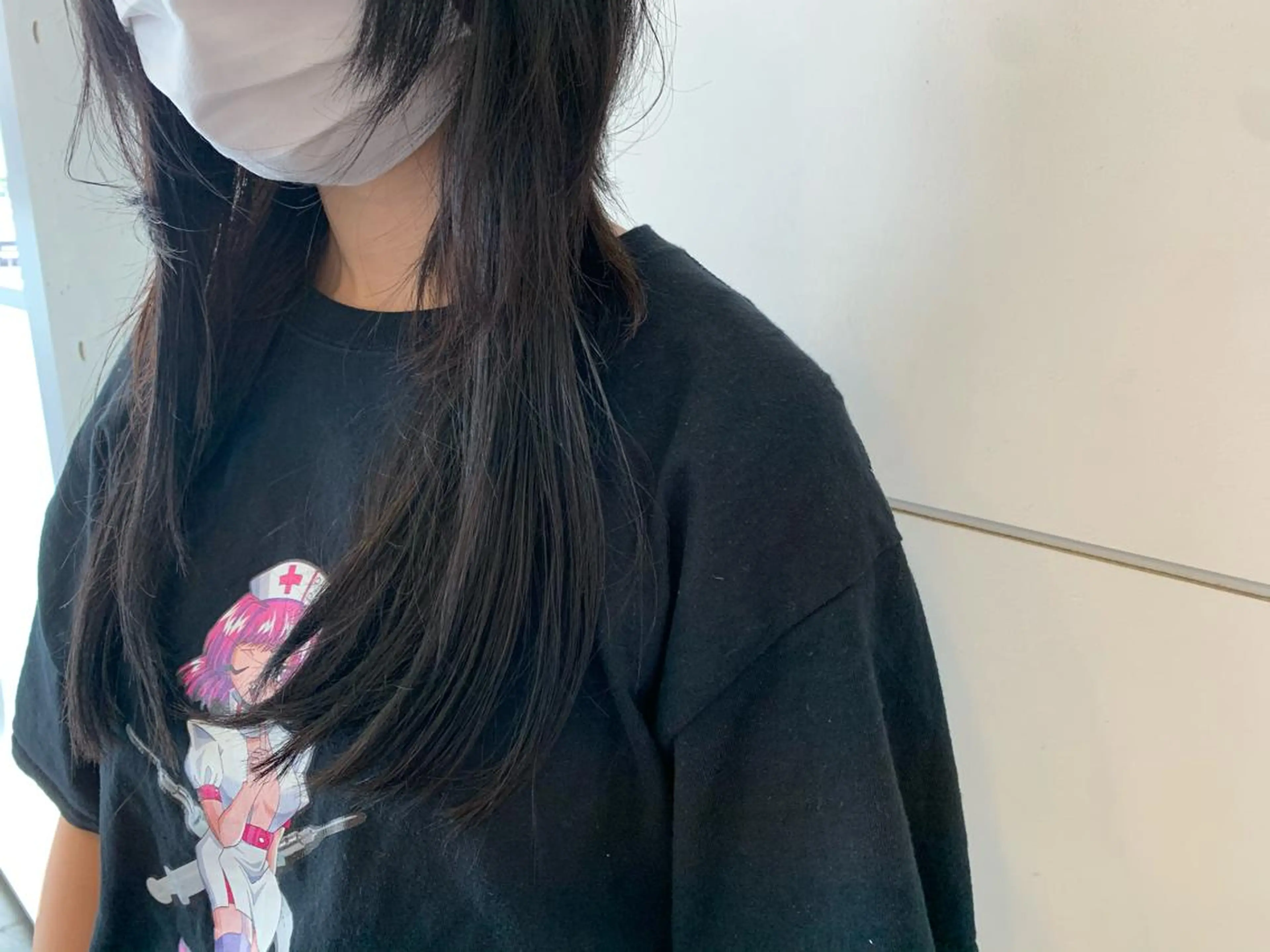 セミロング ヘアアレンジ シールエクステ エクステ ウルフカット 髪質改善/縮毛矯正 ツヤ髪🩷さつきのヘアスタイル