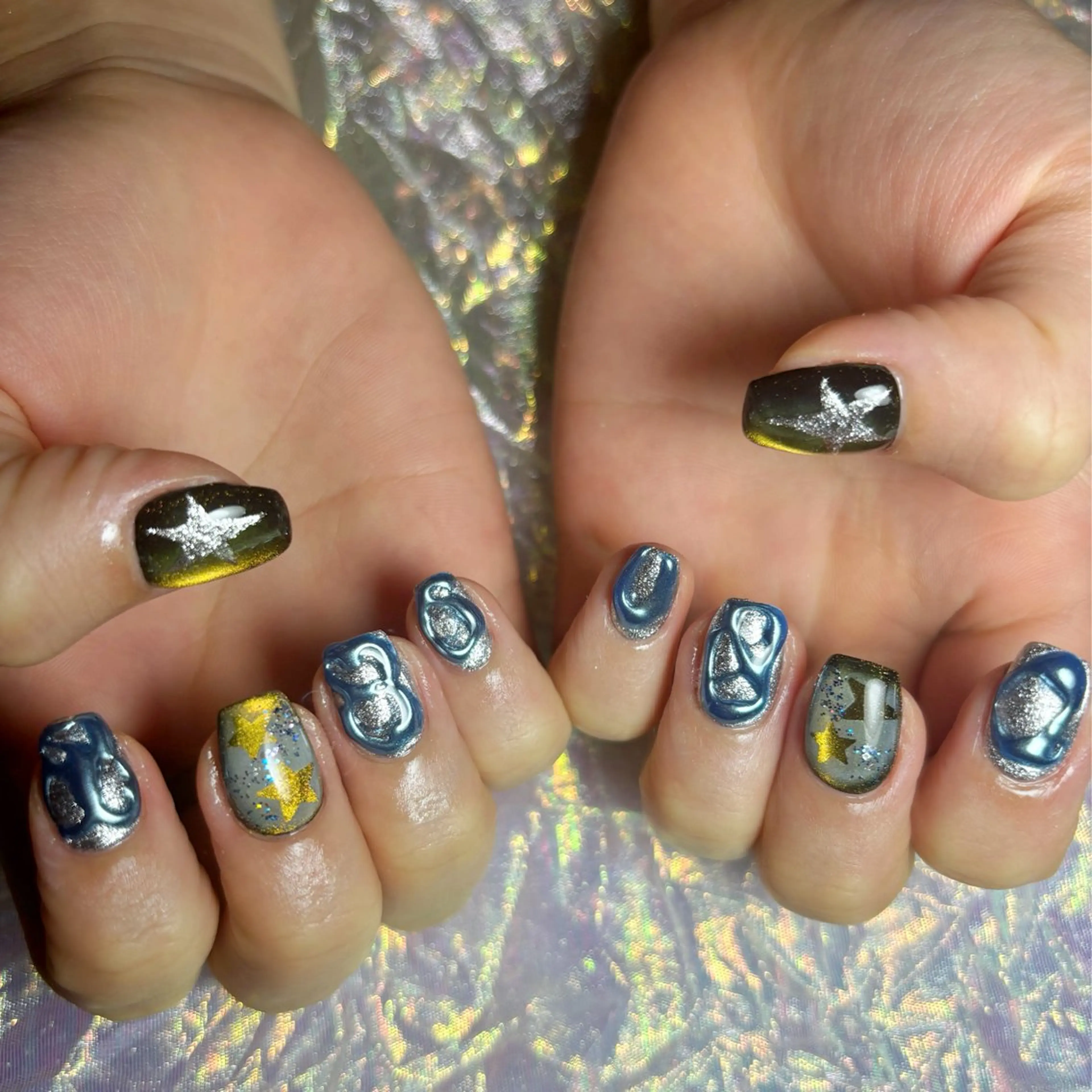 ショート ハンドネイル watanabe miyuuのネイルデザイン