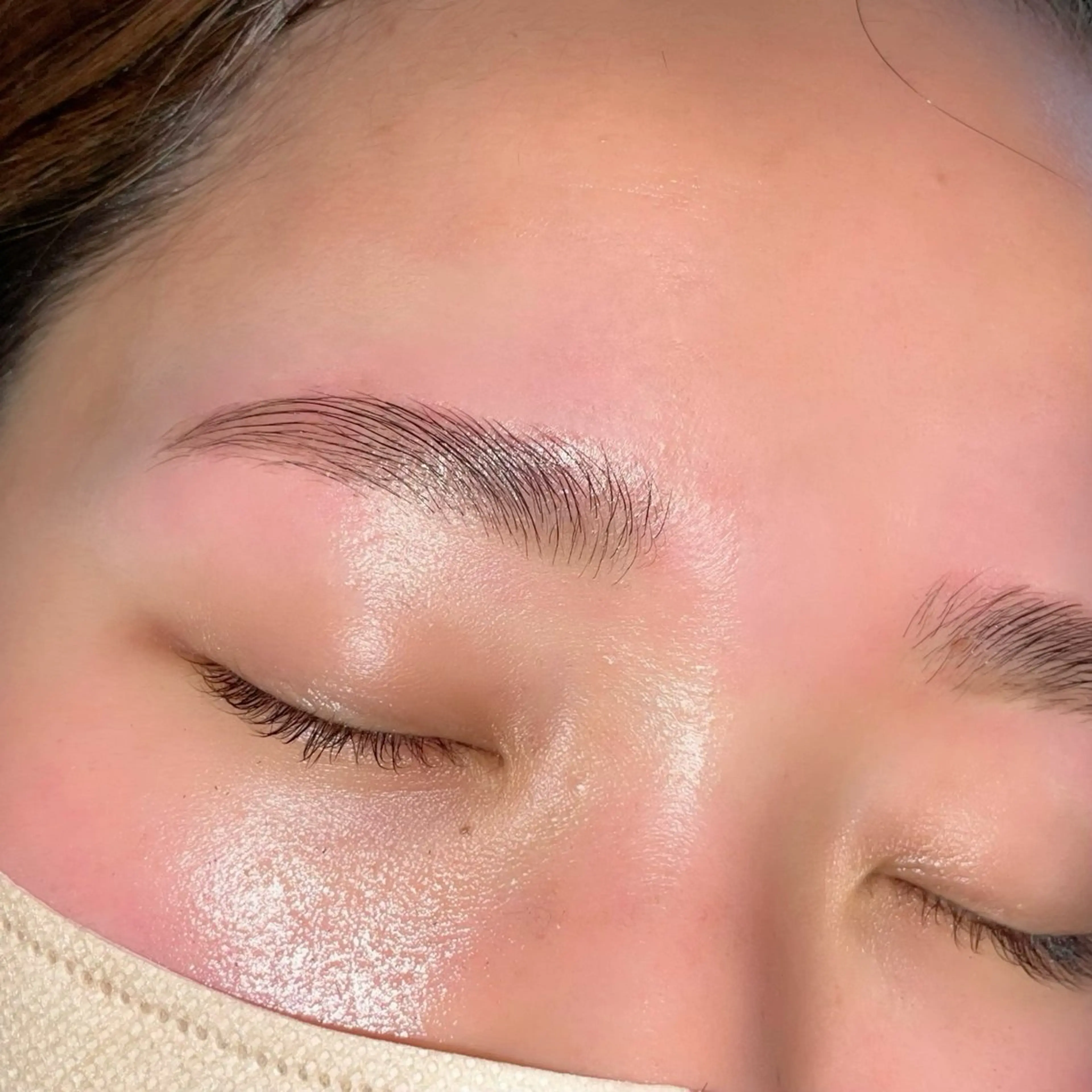 アイブロウ ハリウッドブロウリフト i.blue所属・似合わせカット/ ヘアメイク/naruのヘアスタイル