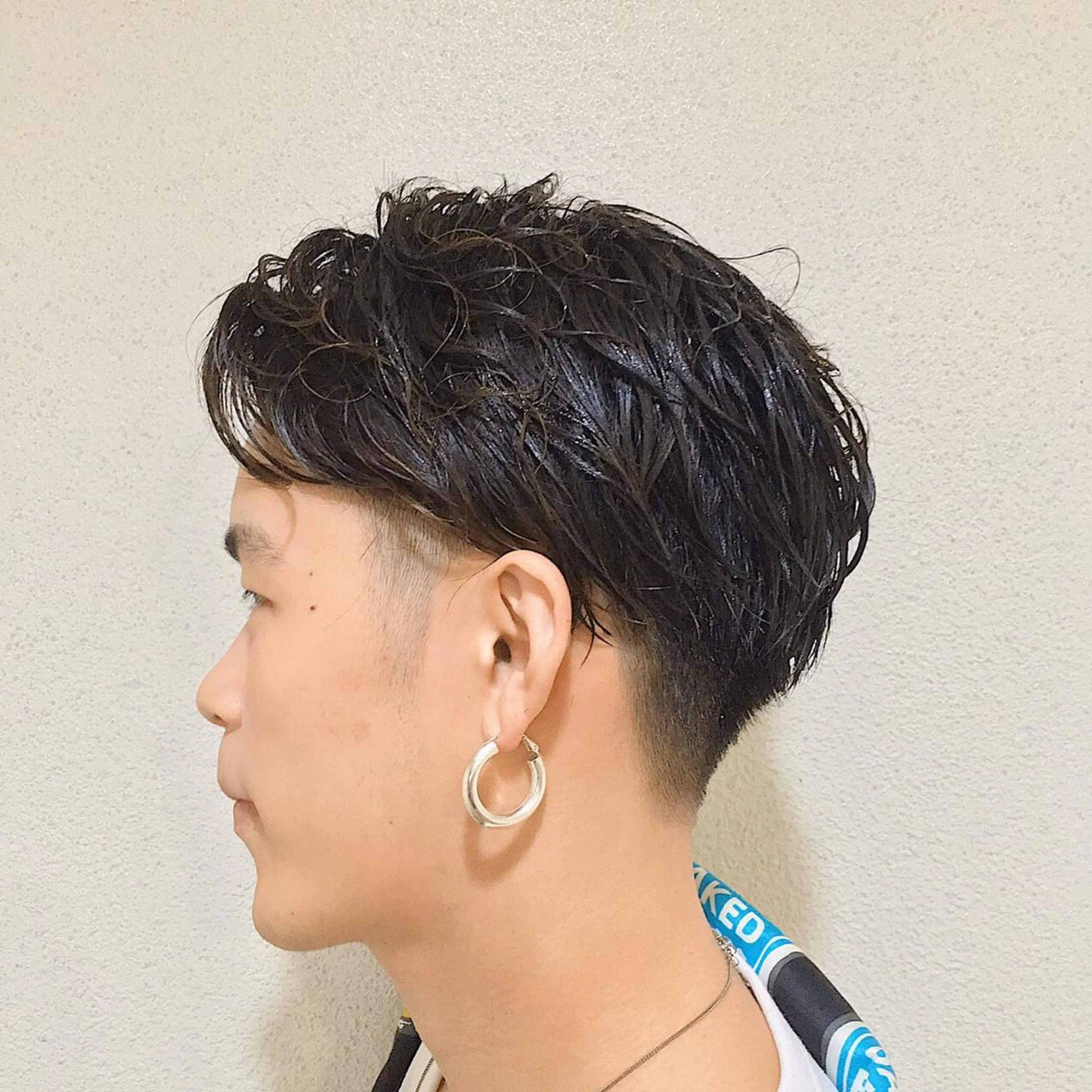 パーマ メンズ メンズパーマ メンズサロンLOSS所属・メンズサロン rootのヘアスタイル