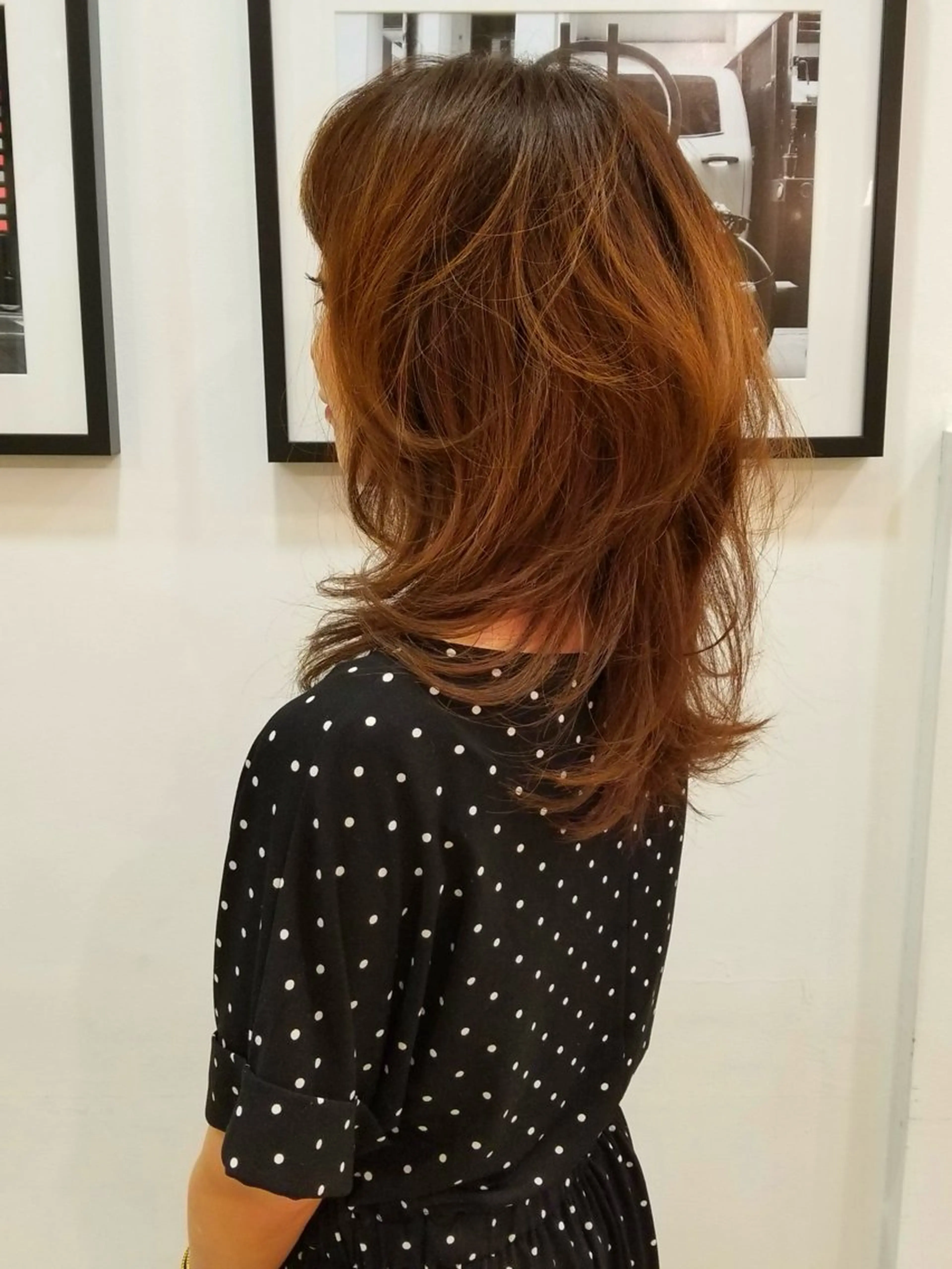 ミディアム カラー ベージュカラー ブラウンカラー ブラウンベージュ レイヤーカット 髪質改善 Daisukeのヘアスタイル