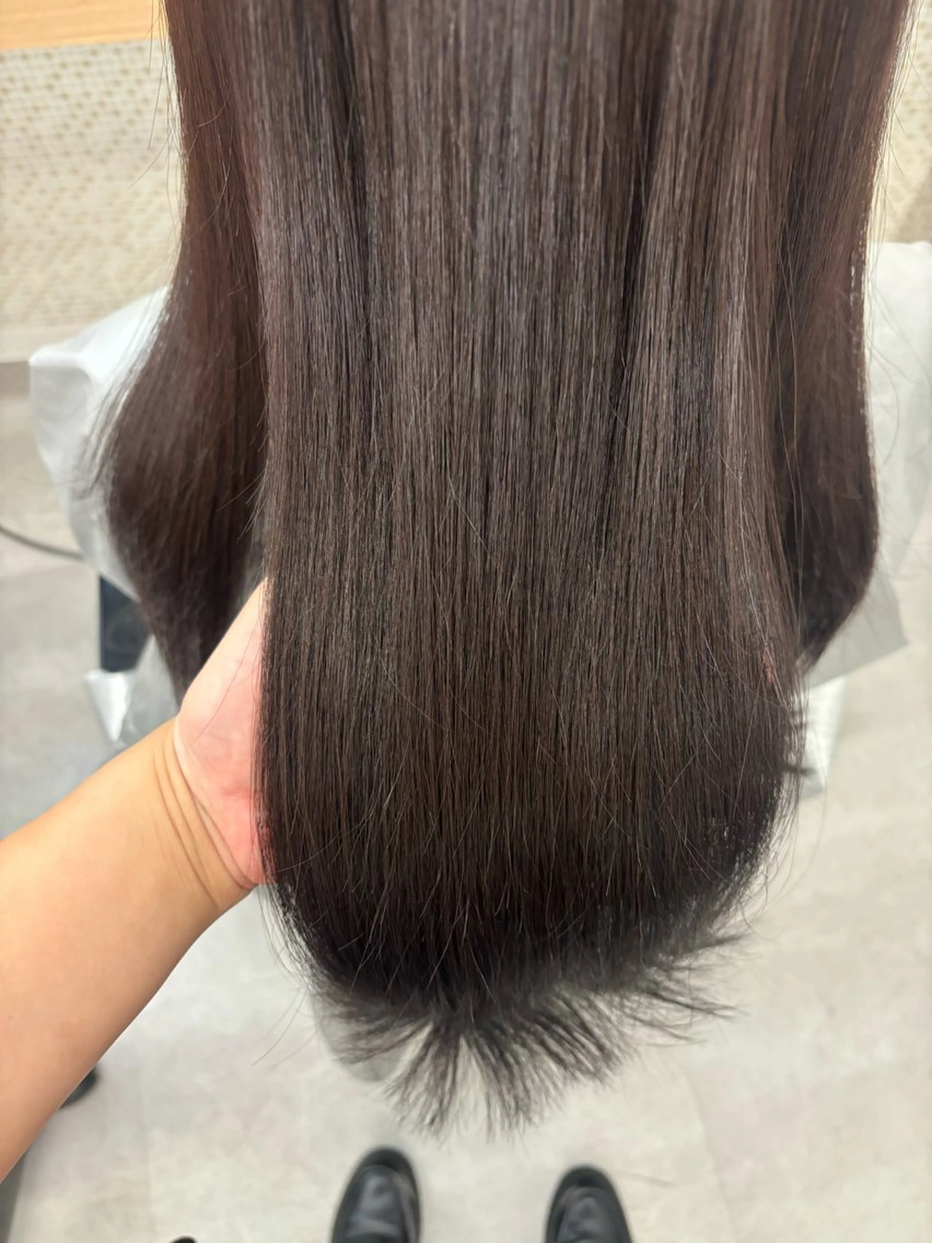 ロング カラー ラベンダーカラー universe Mizuki🎀のヘアスタイル