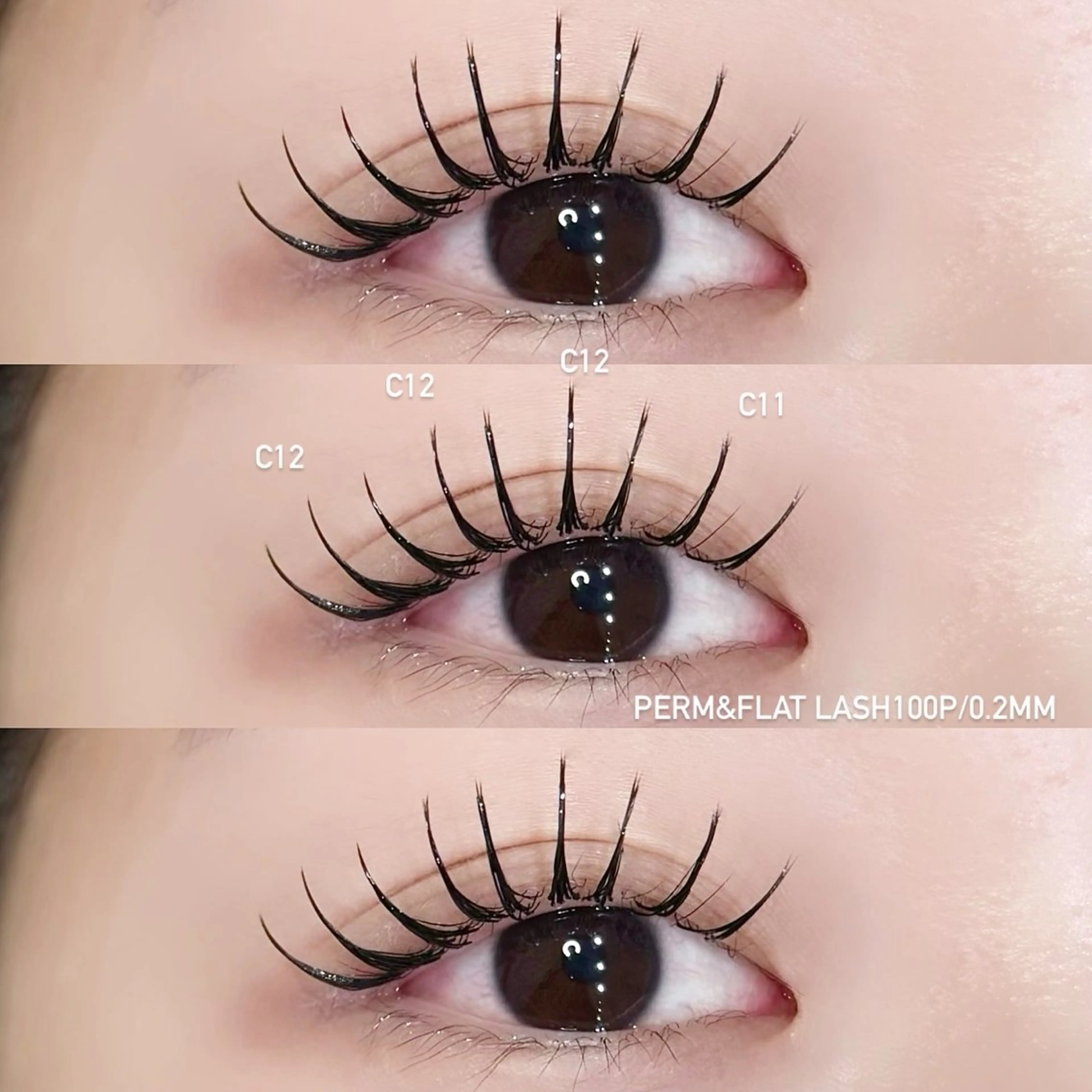 マツエク・マツパ フラットラッシュ マツエク MANA EYELASH STUDIO所属・kanoha 🦖⋆͛のマツエク・マツパデザイン