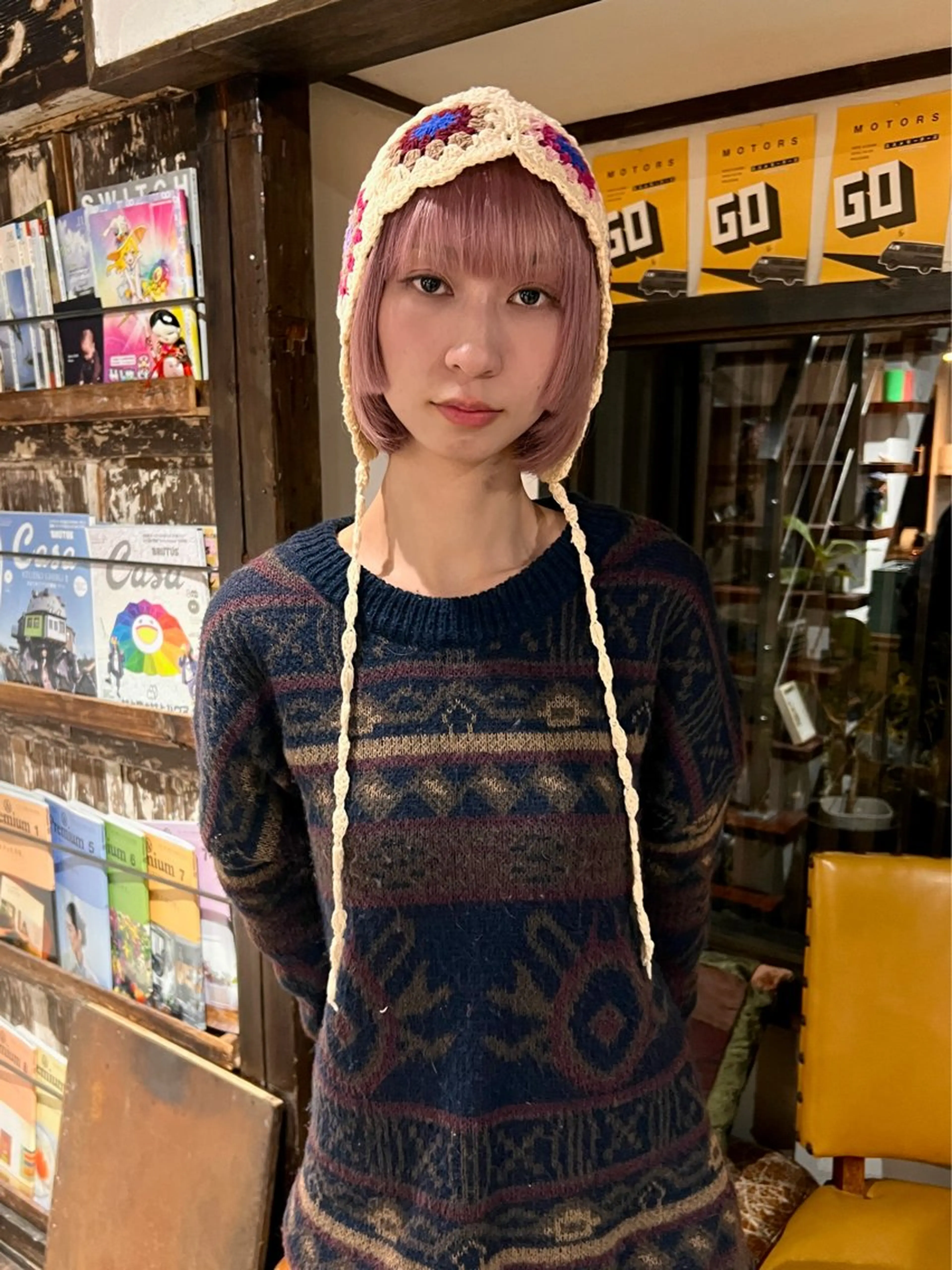 ショート カラー カット ヘアカラー rin&cambio所属・ヒロモト アサカのヘアスタイル