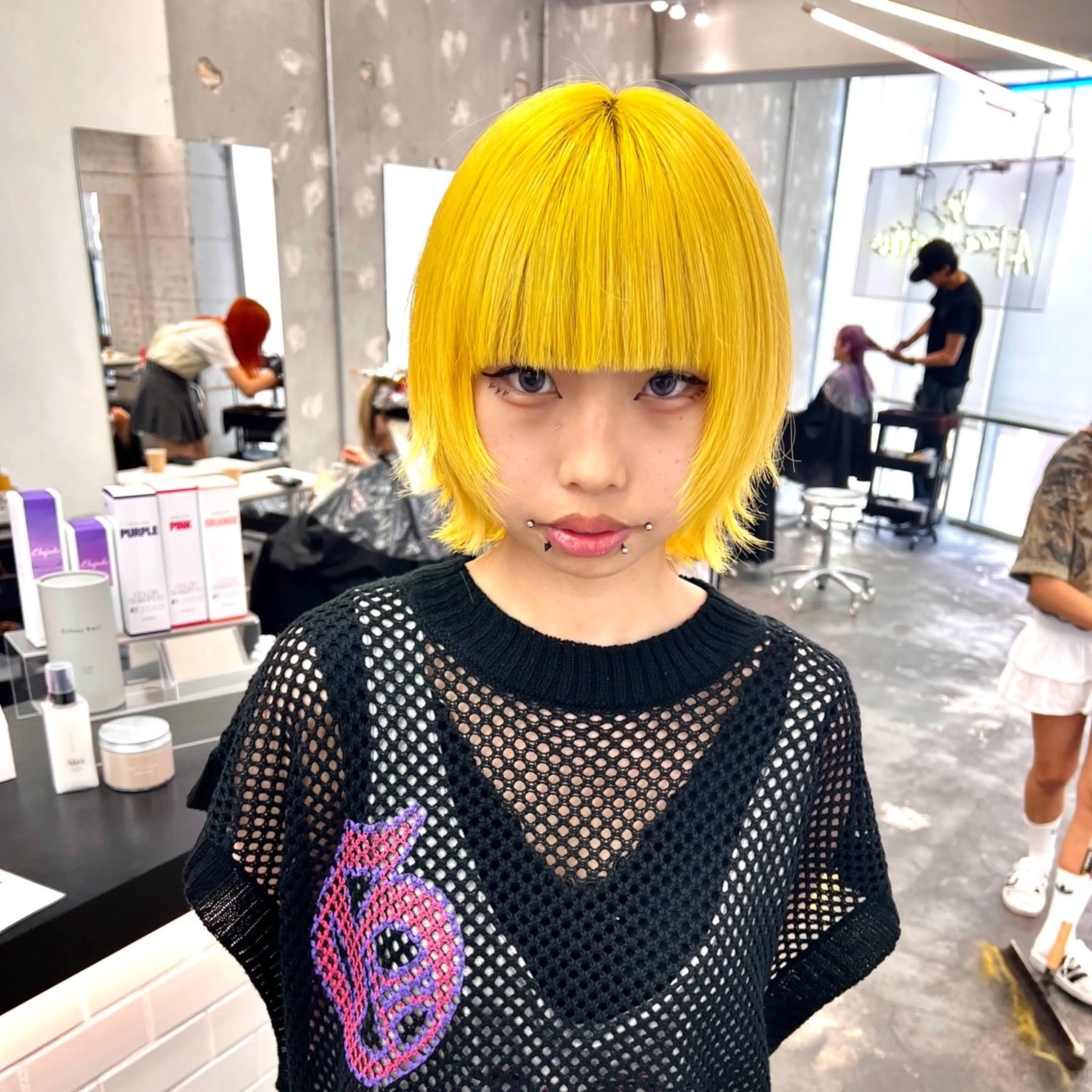 ショート カラー カット ヘアカラー トリートメント ヘアセット 🐺ウルフの神🐺 /カラー/けいすけのヘアスタイル