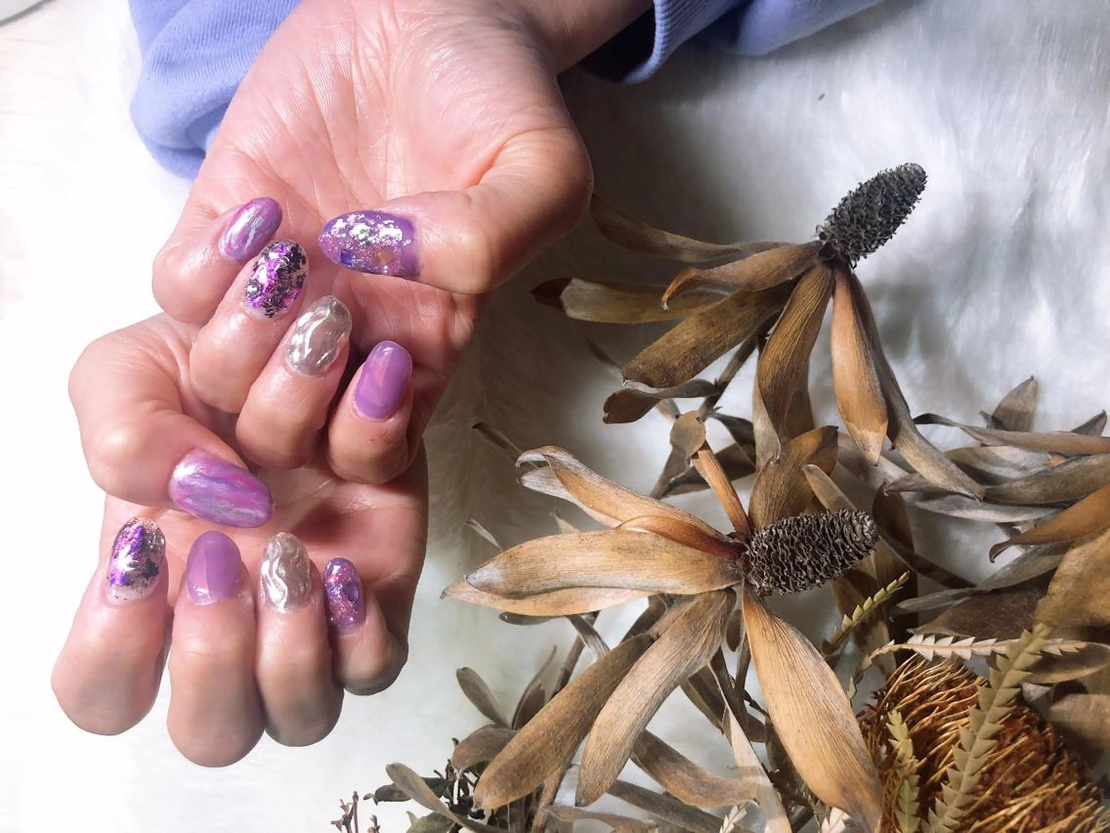 ネイル Amber21.所属・Nagahama Akariのネイルデザイン