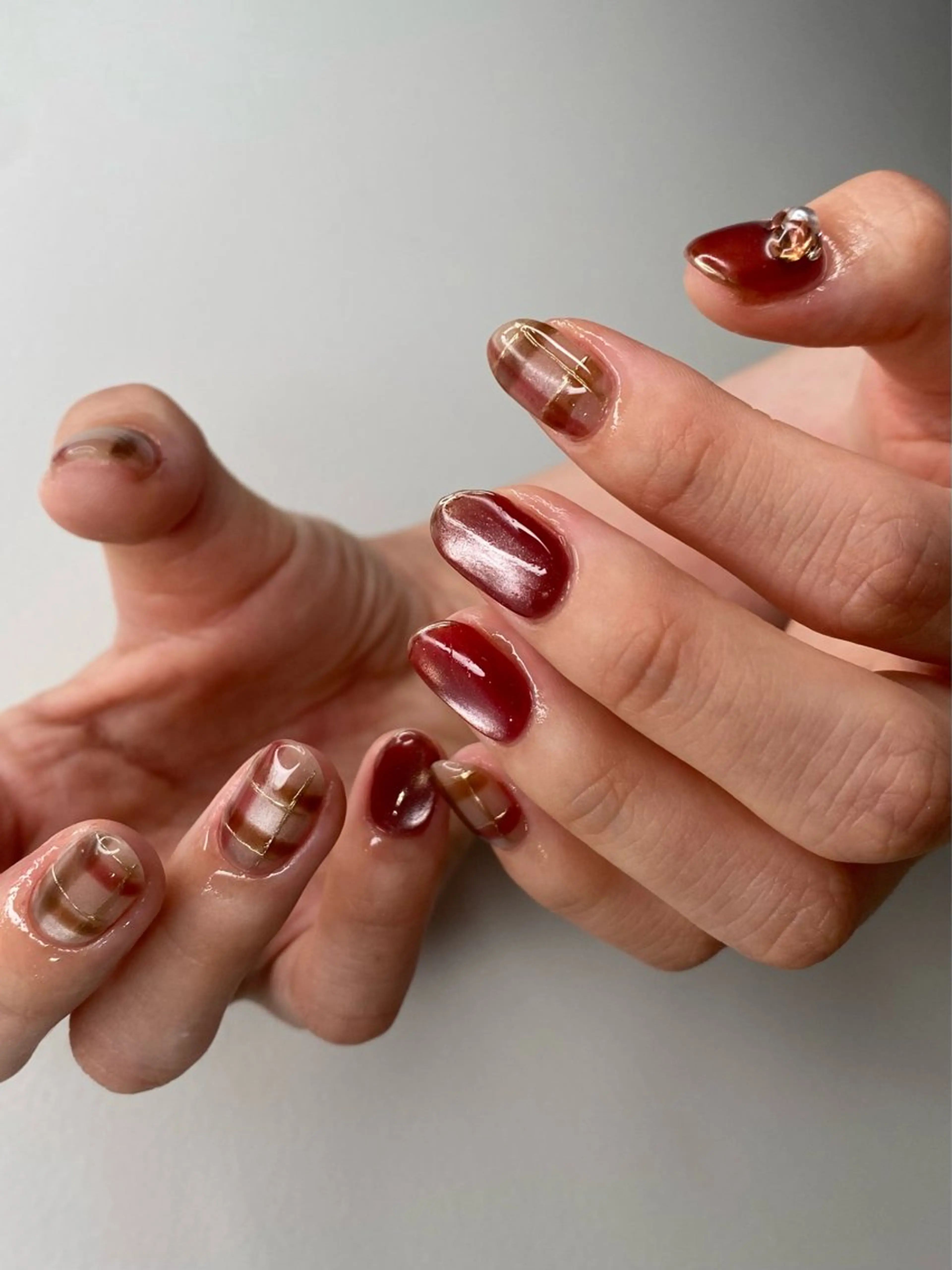 ミディアム Nail Salon Coffret西中島店所属・coffret　酒井 萌のネイルデザイン