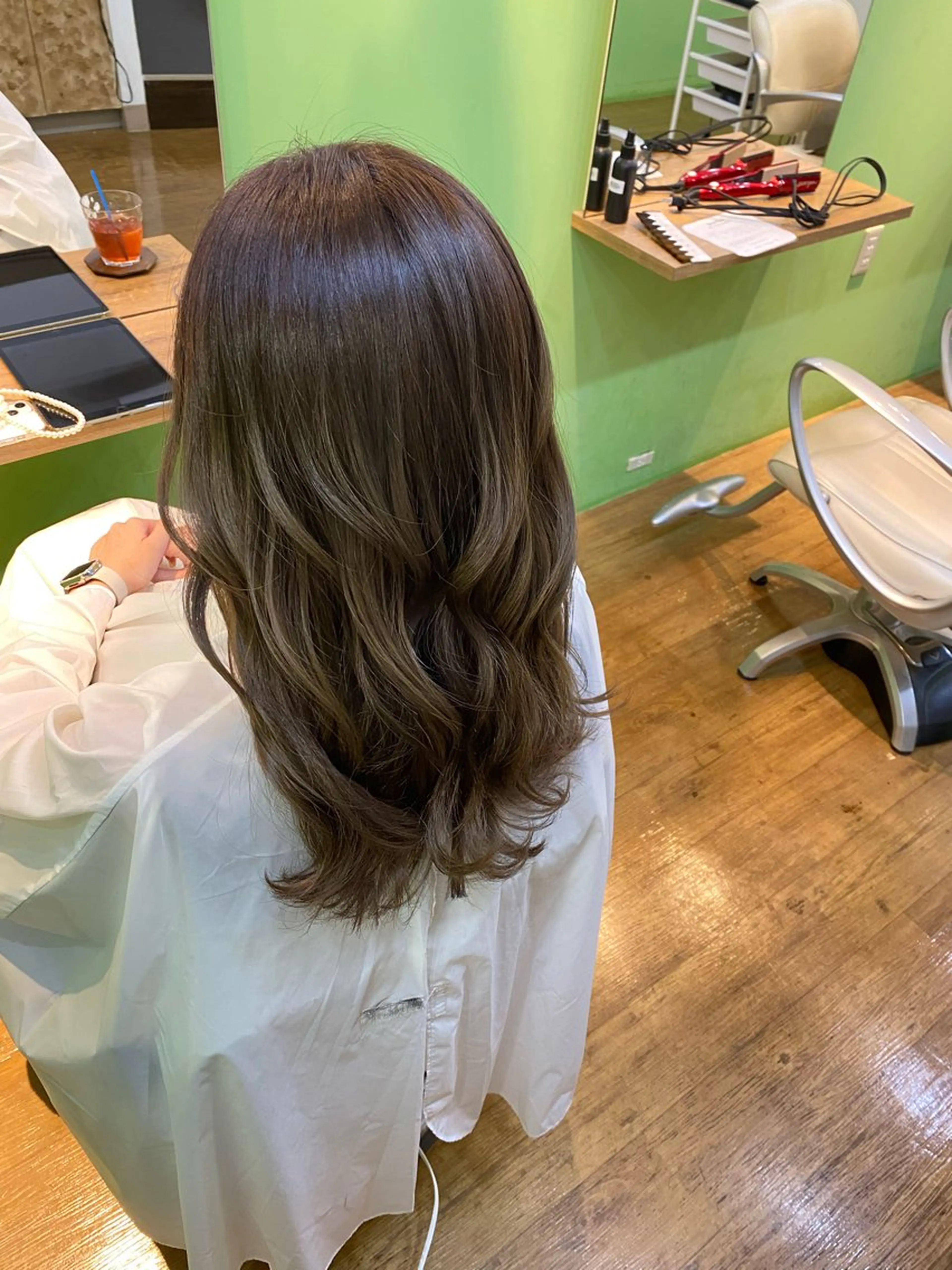 ロング カラー ブリーチ ブリーチなしカラー 【エシカル】 HOSOMIのヘアスタイル