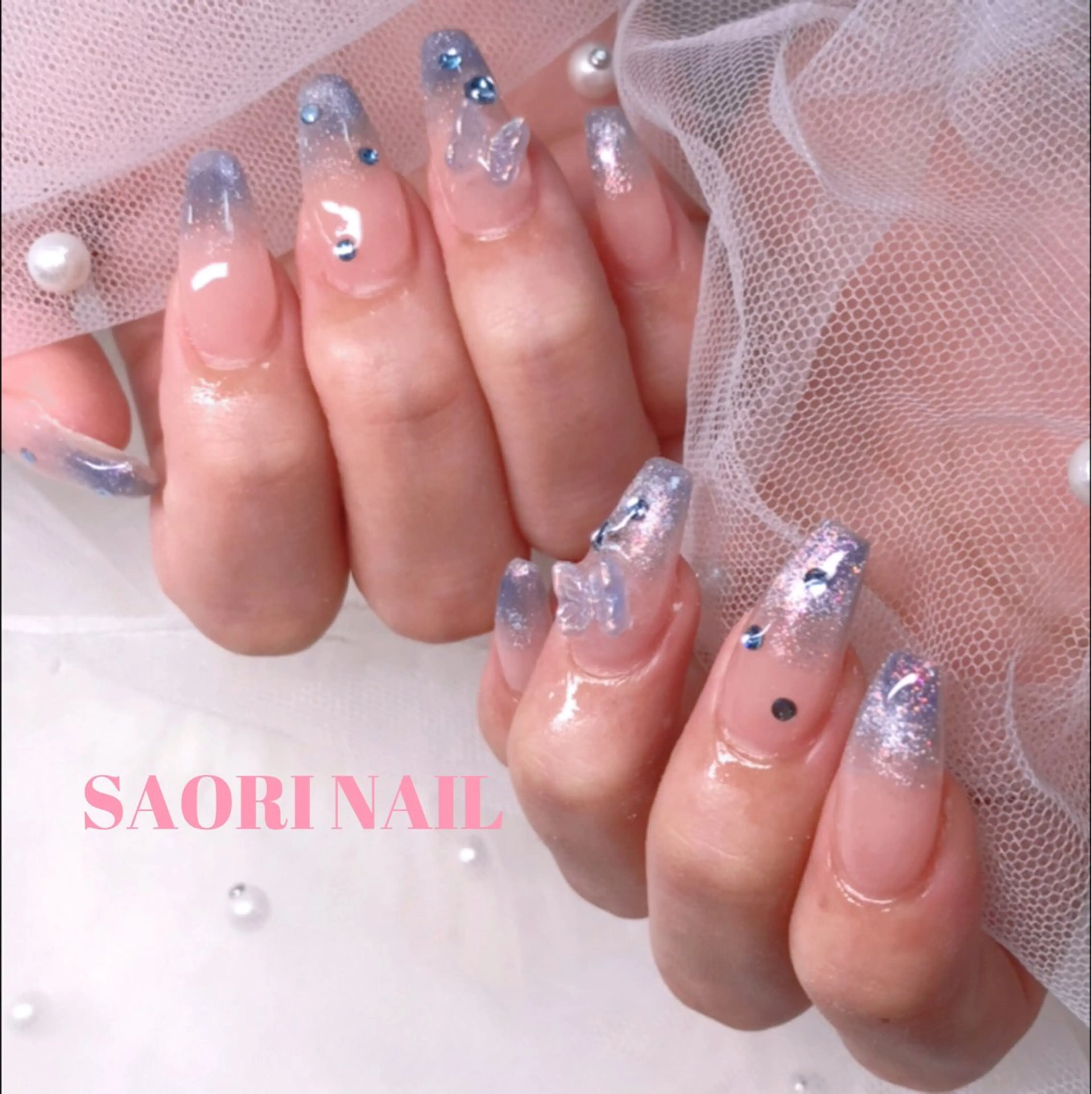 ネイル 長さだし特化サロン SAORINAILのネイルデザイン