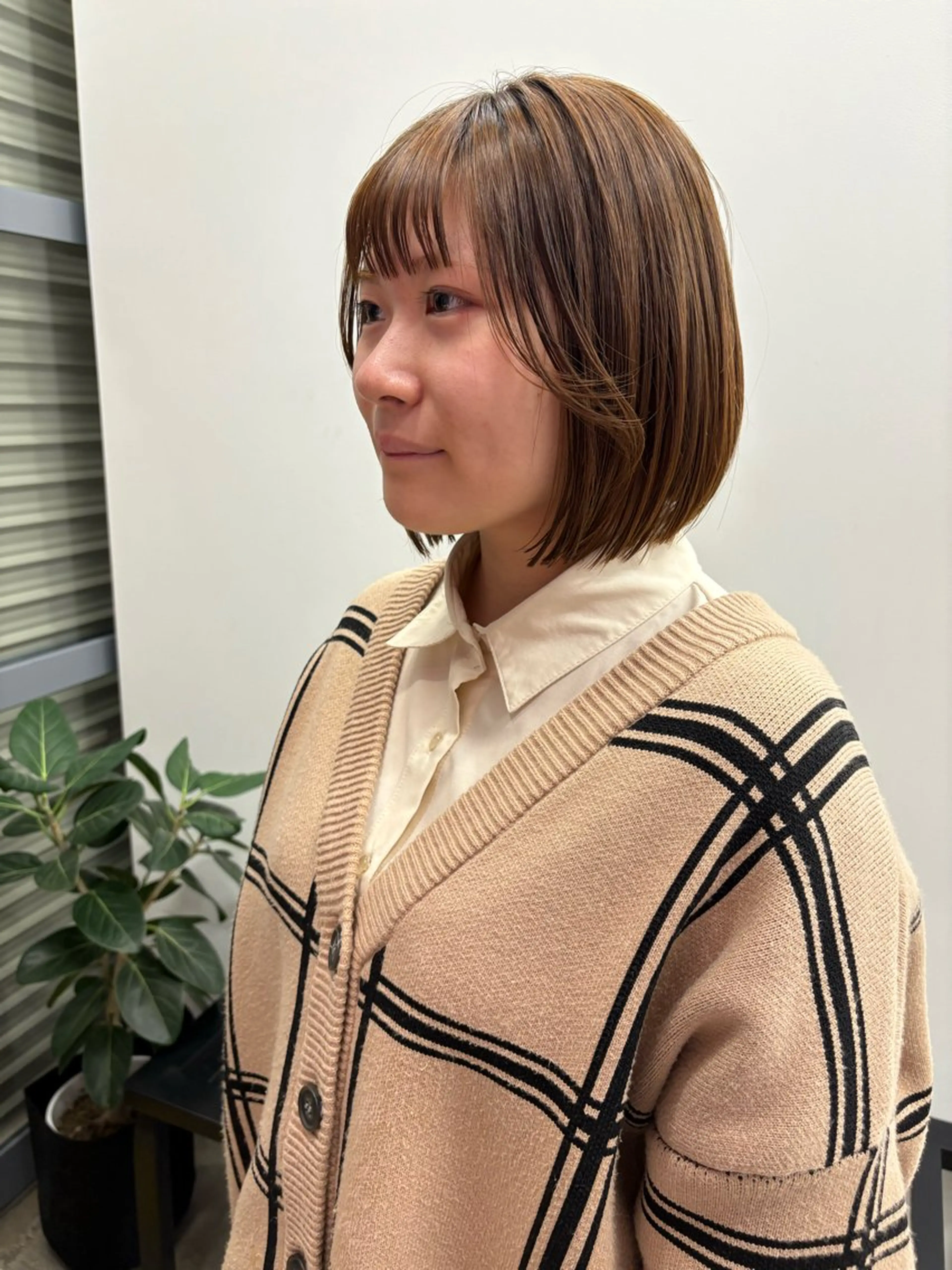 ミディアム ボブ 広美◎ <hiromi>のヘアスタイル