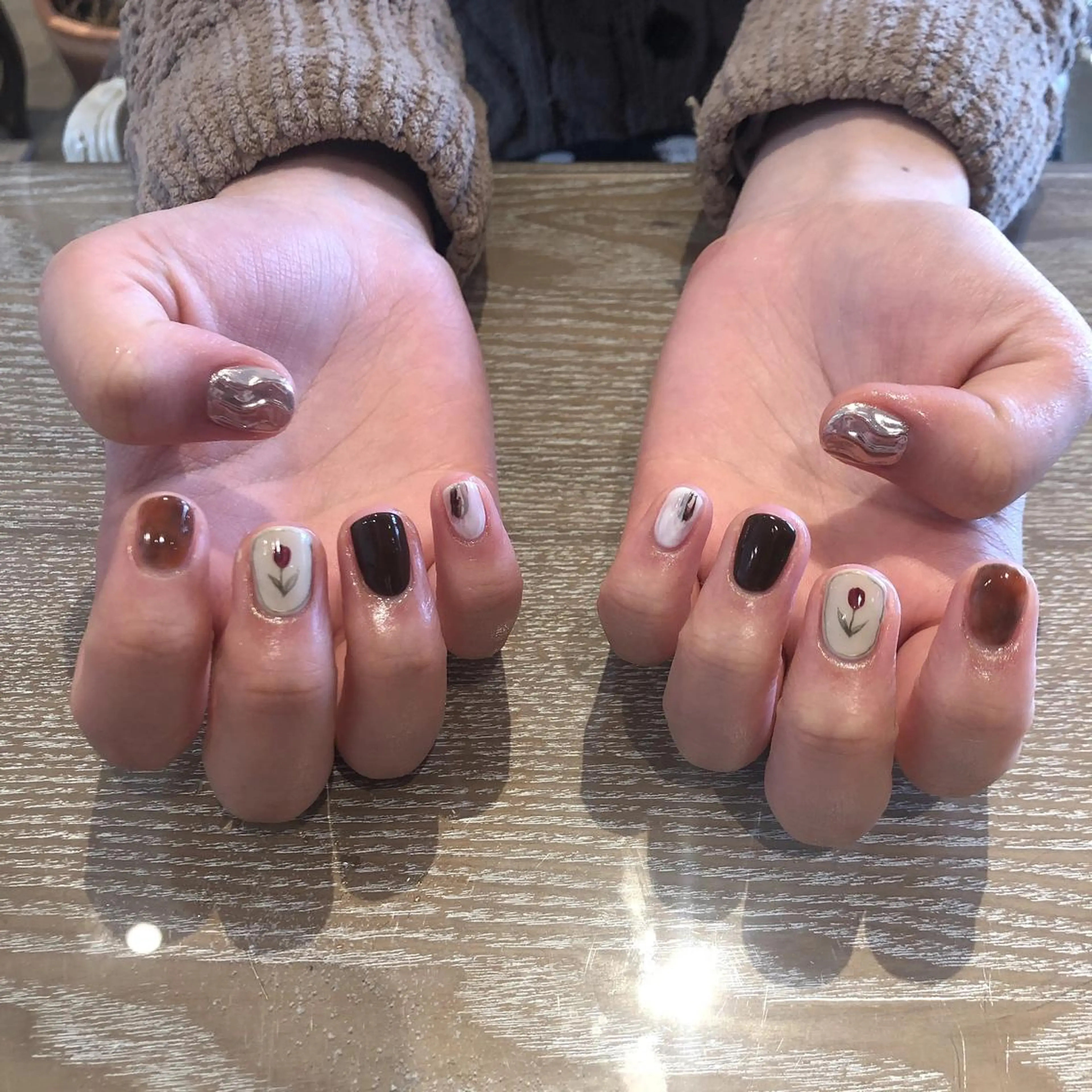 ネイル ハンドネイル ibrel  nail所属・内田 光のネイルデザイン