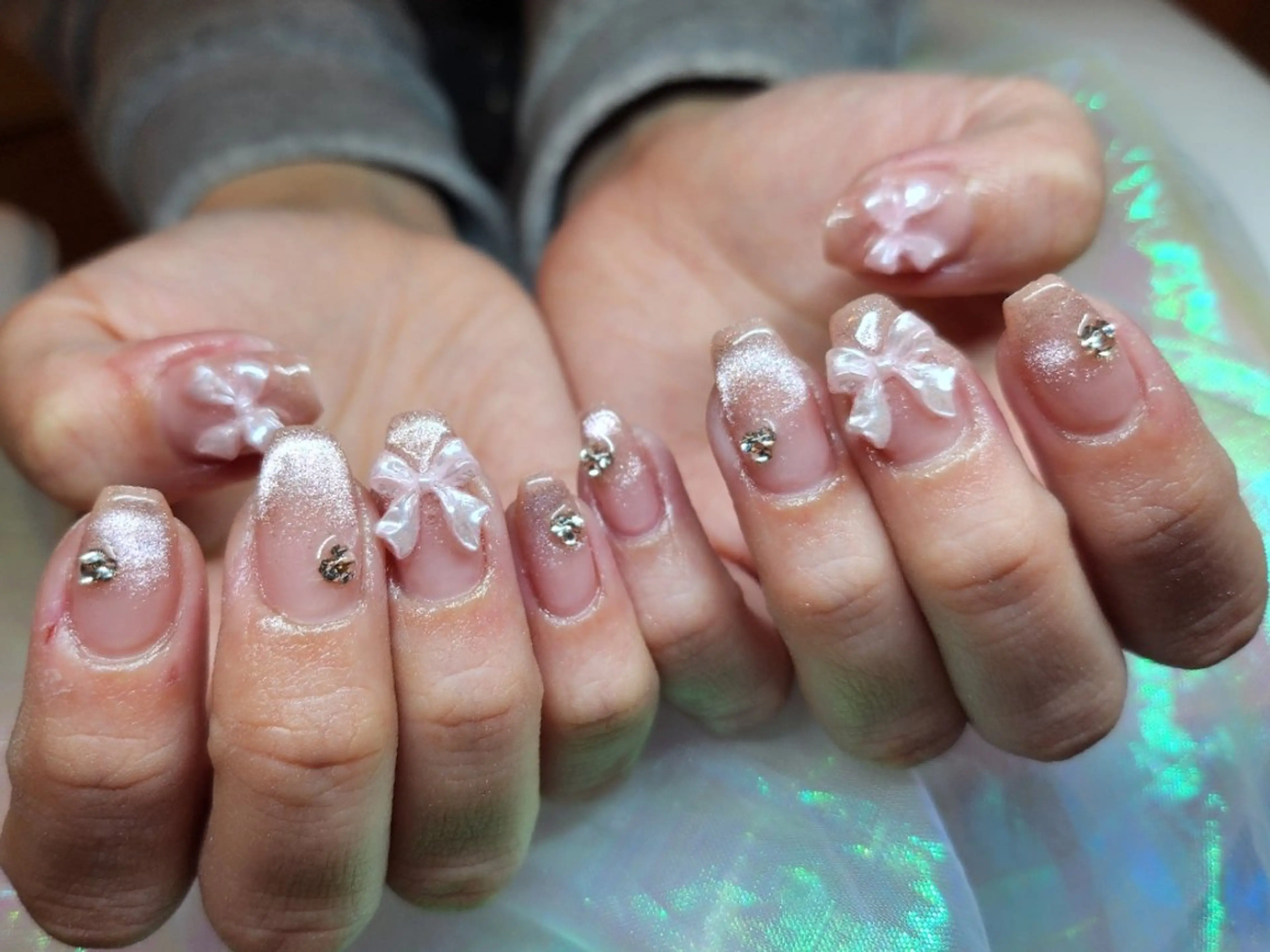 ネイル ハンドネイル 💜bora .のネイルデザイン