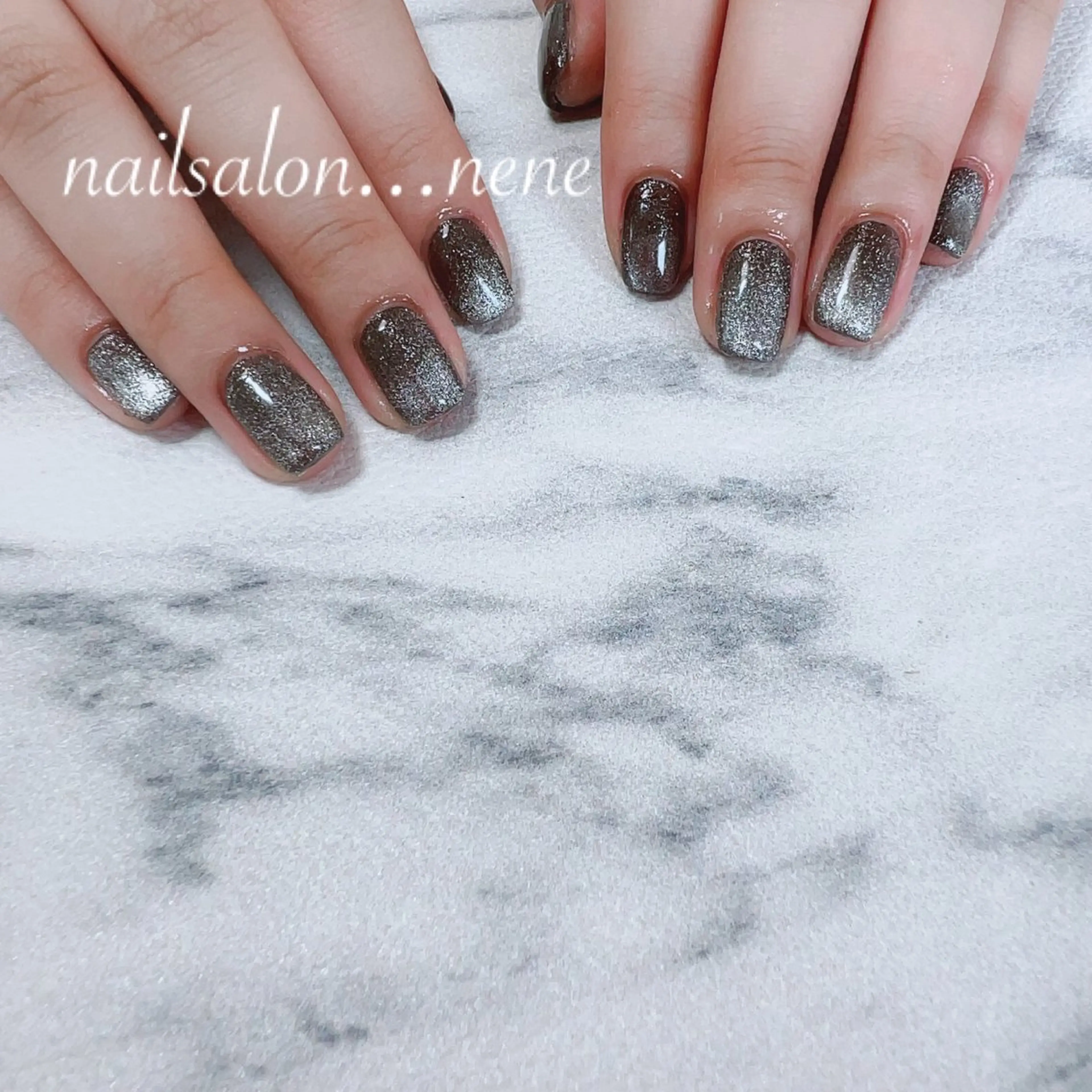 ネイル マグネットネイル nailsalon ...neneのネイルデザイン