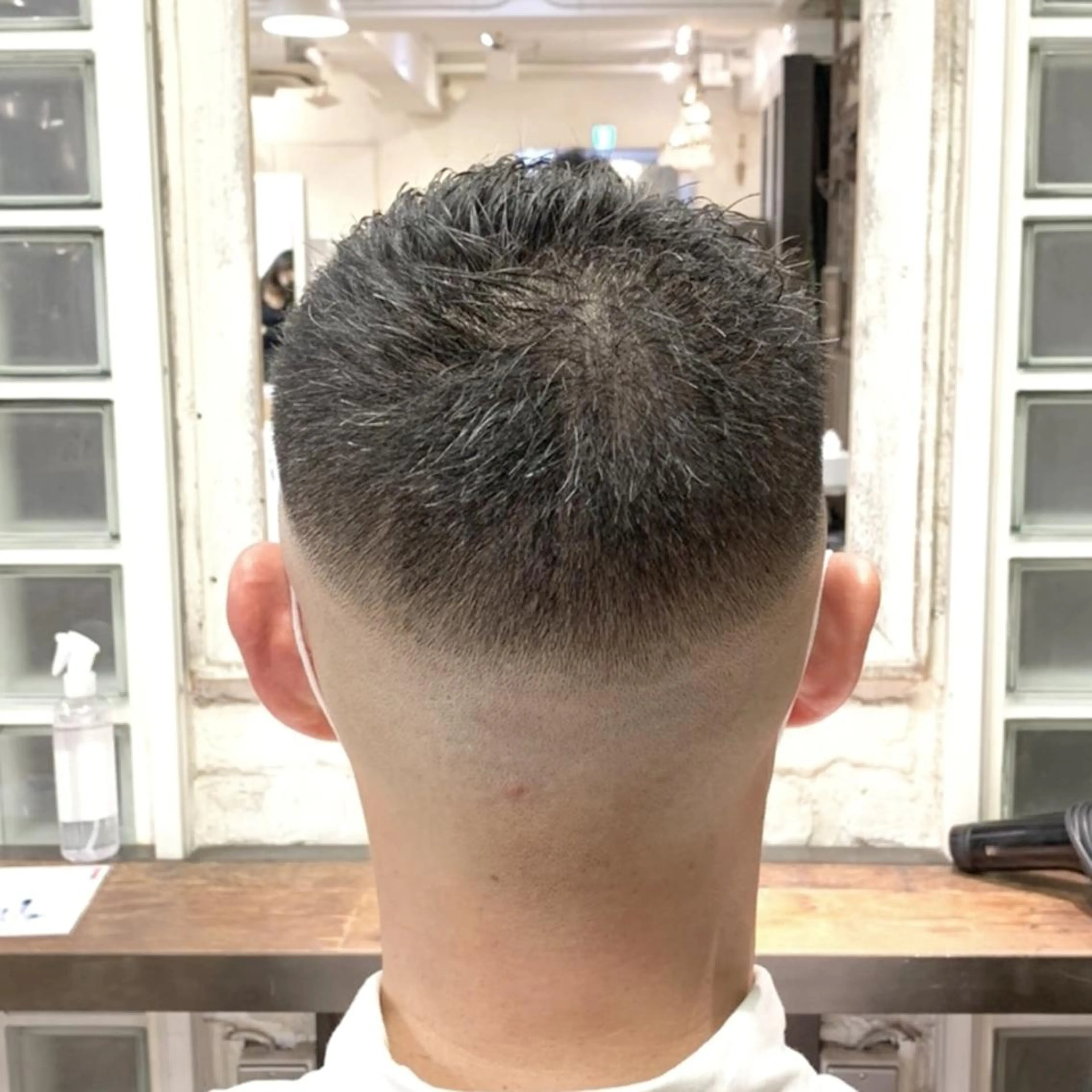 ショート メンズ カット Hair make ONE  008所属・メンズ/フェード/ バーバー/盛山大地のヘアスタイル