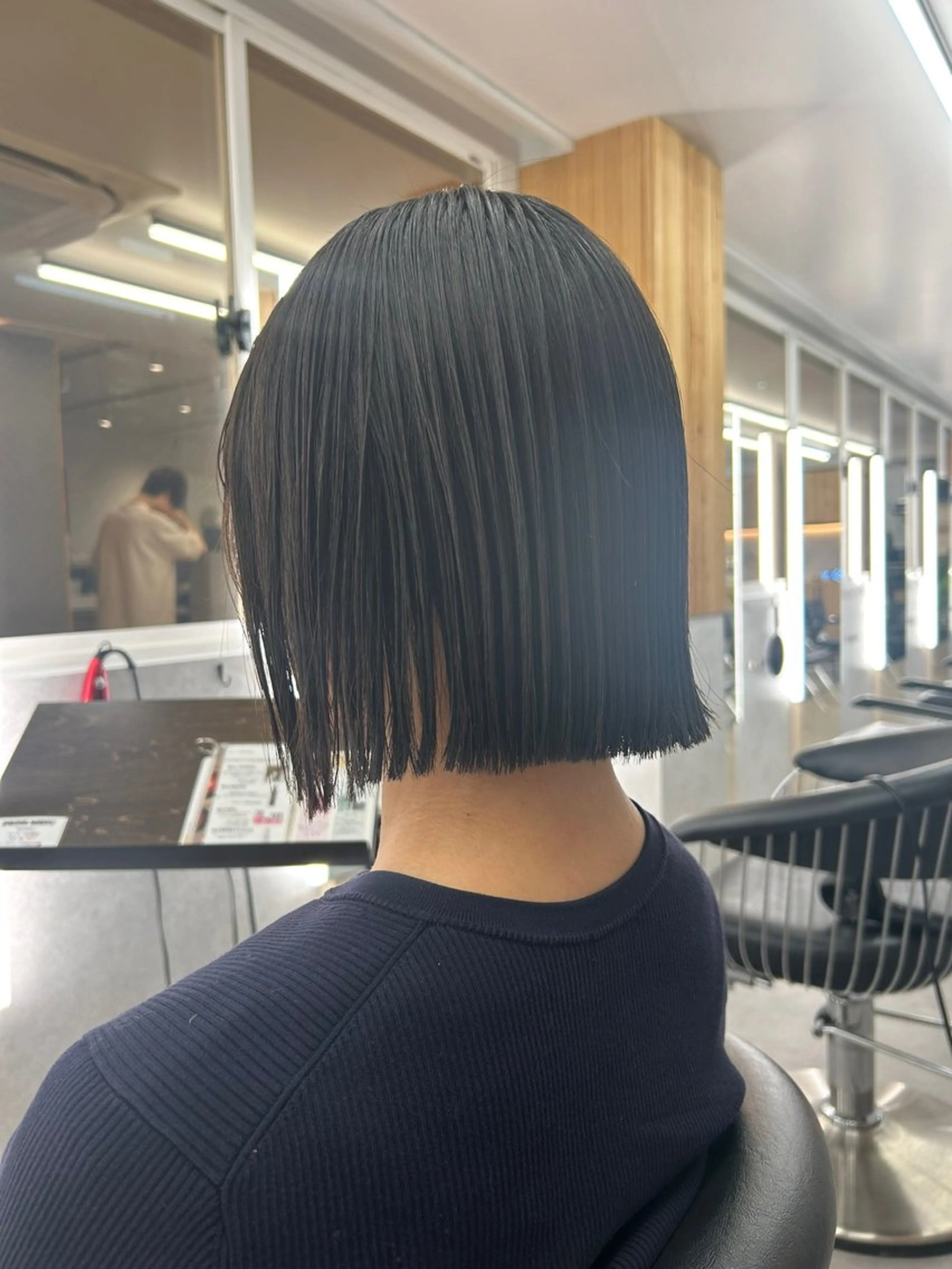 ミディアム 【ボブ/縮毛矯正 /髪質改善】motoのヘアスタイル