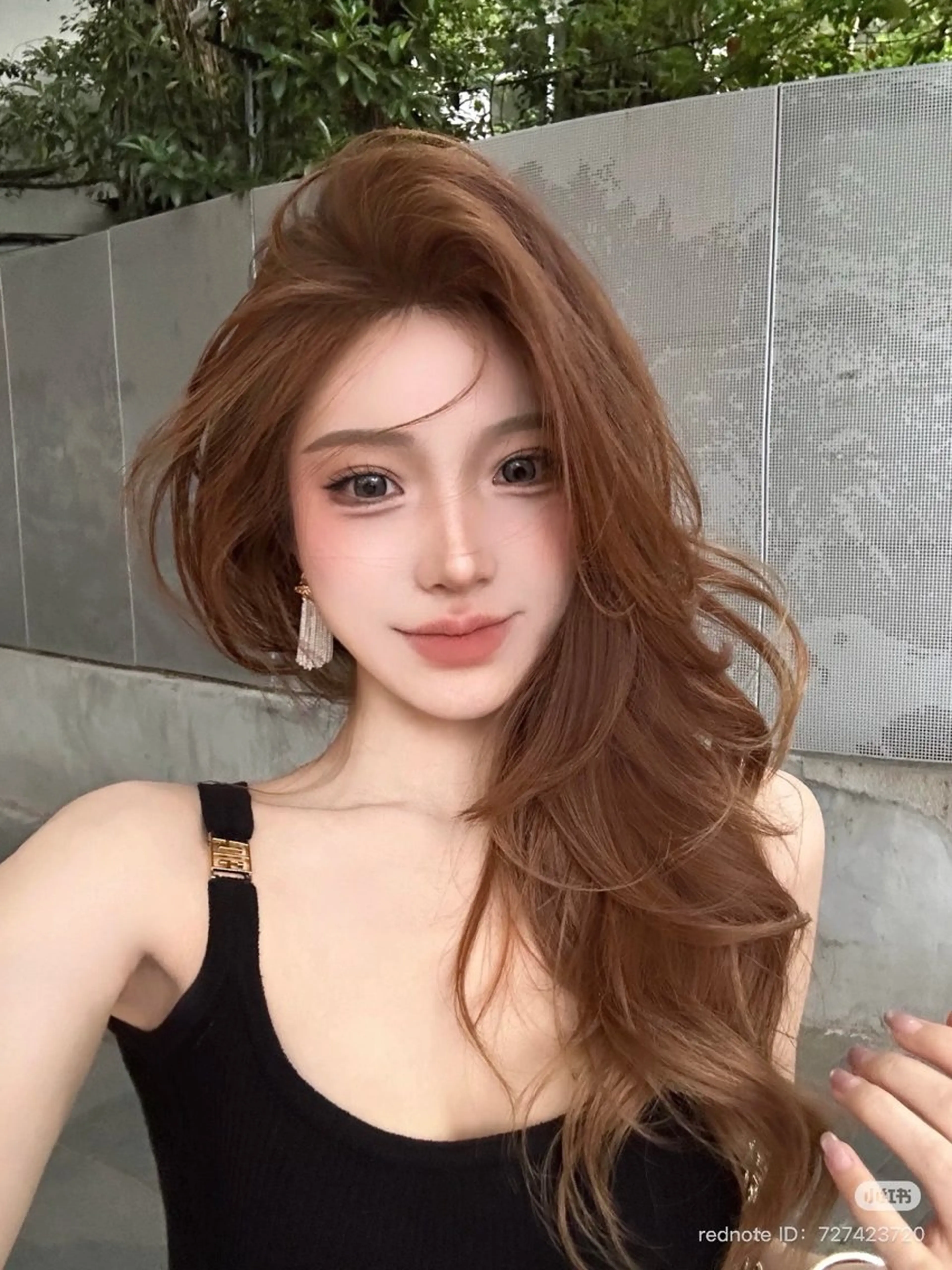 ロング パーマ 韓国風ヘア レイヤーカット ARMONY表参道所属・韓国風専門 RYOのヘアスタイル