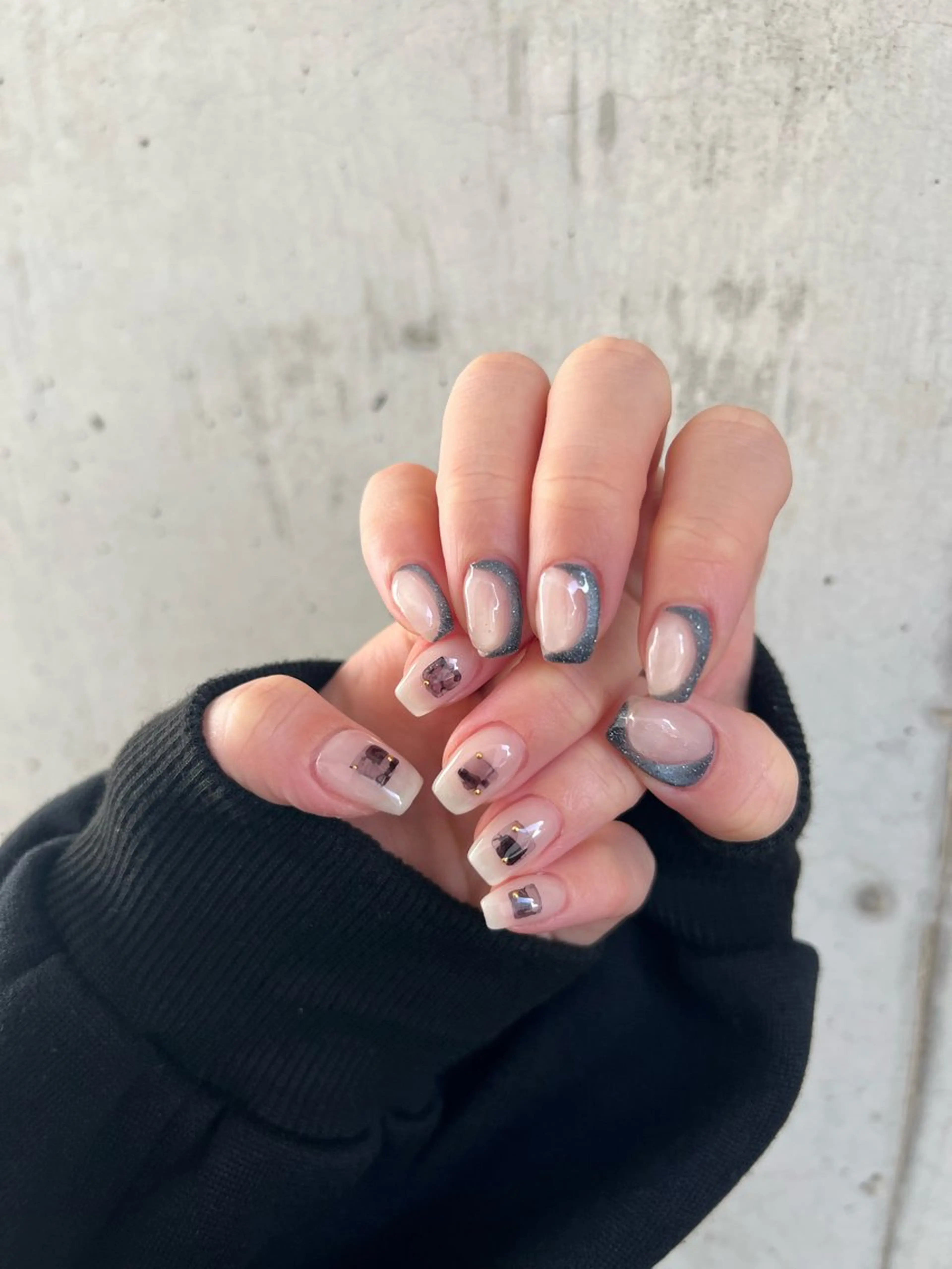 ネイル 持ち込み ニュアンスネイル Charme. NOBUKOのネイルデザイン